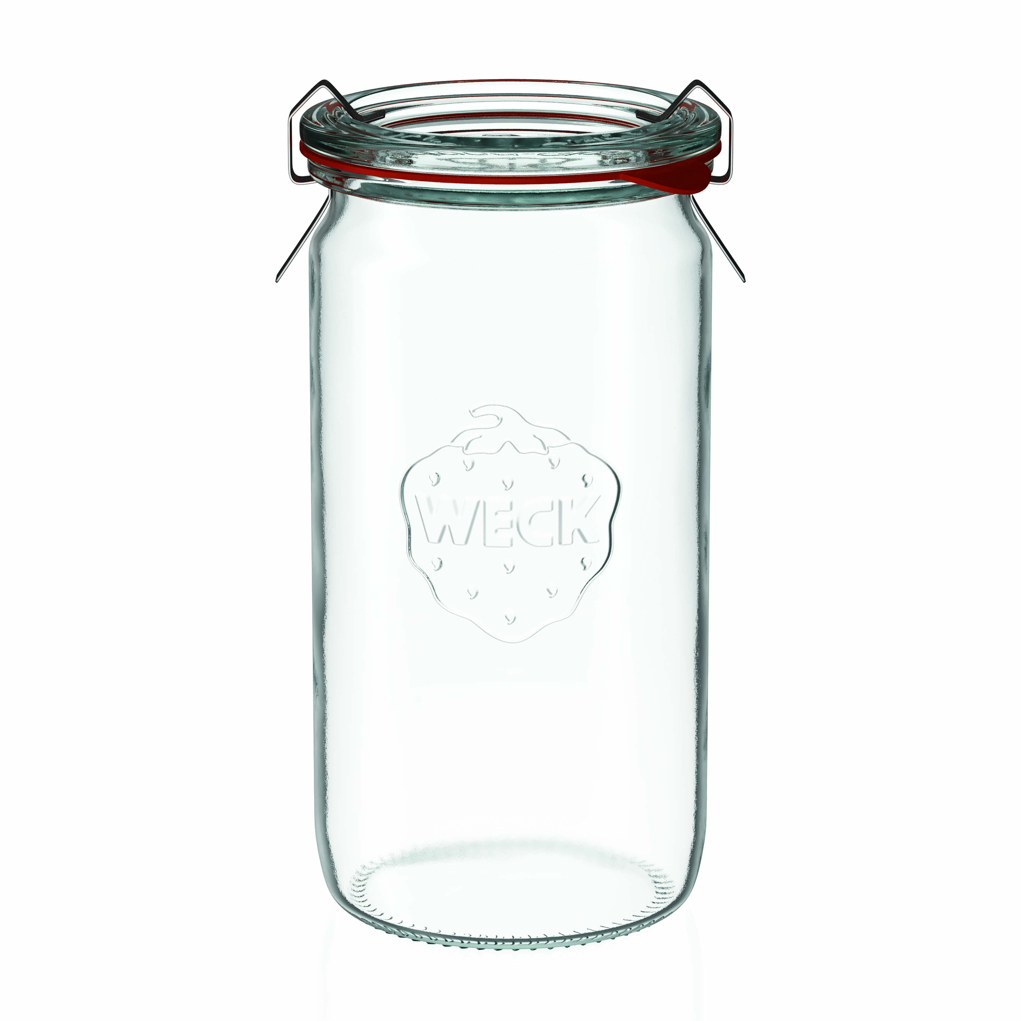 340 ml WECK-sylinderglass, åpning: rundkant