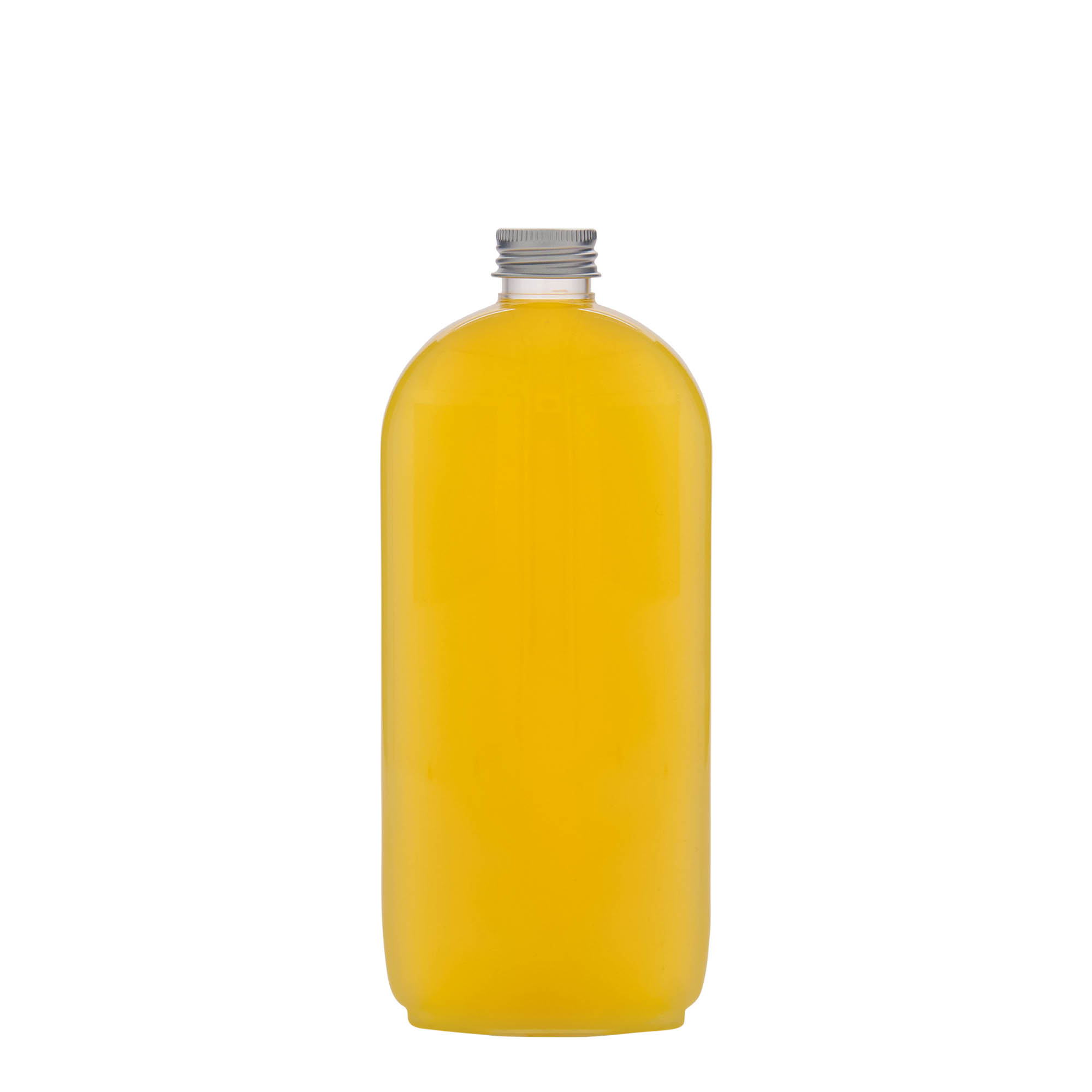 500 ml PET-flaske 'Iris', oval, plast, åpning: 24/410