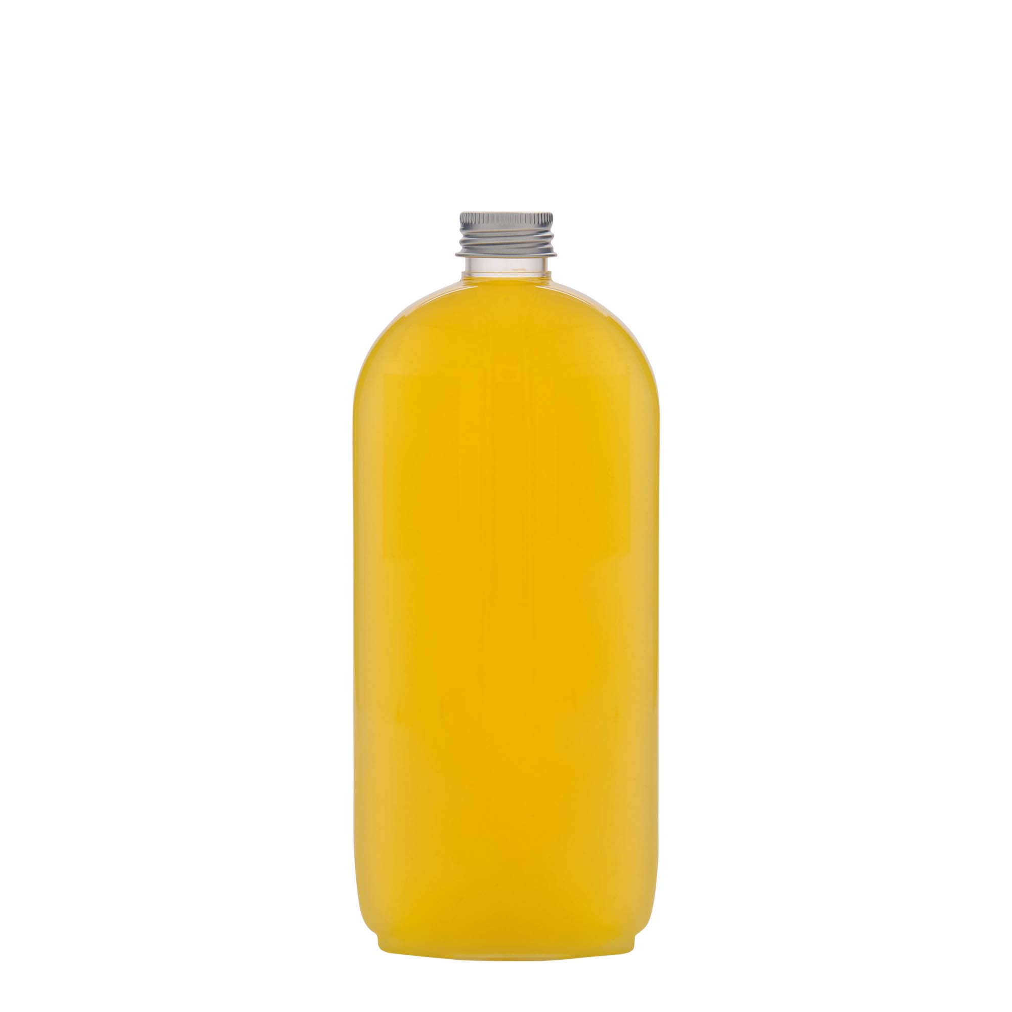 500 ml PET-flaske 'Iris', oval, plast, åpning: 24/410