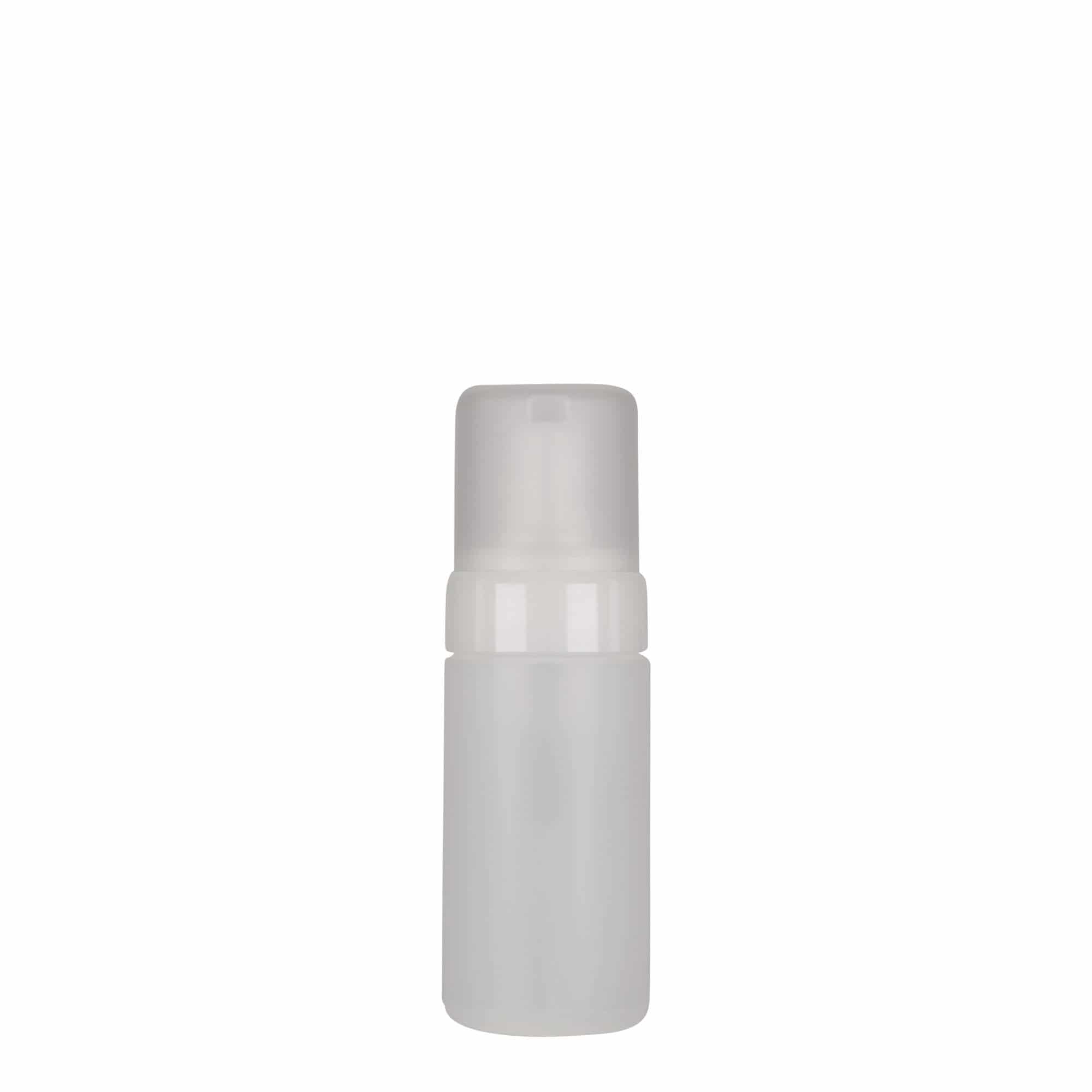 100 ml dispenserflaske "Foamer", PE-plast, natur, åpning: Skrulokk