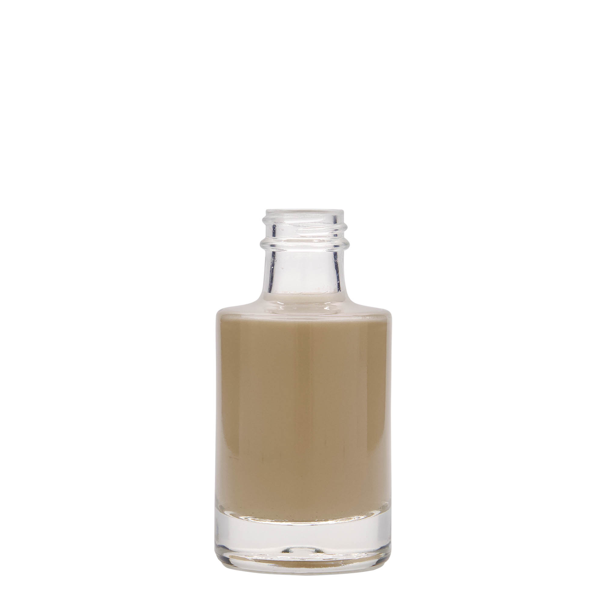 100 ml glassflaske 'Aventura', åpning: GPI 28 100 ml glassflaske 'Aventura', åpning: GPI 28