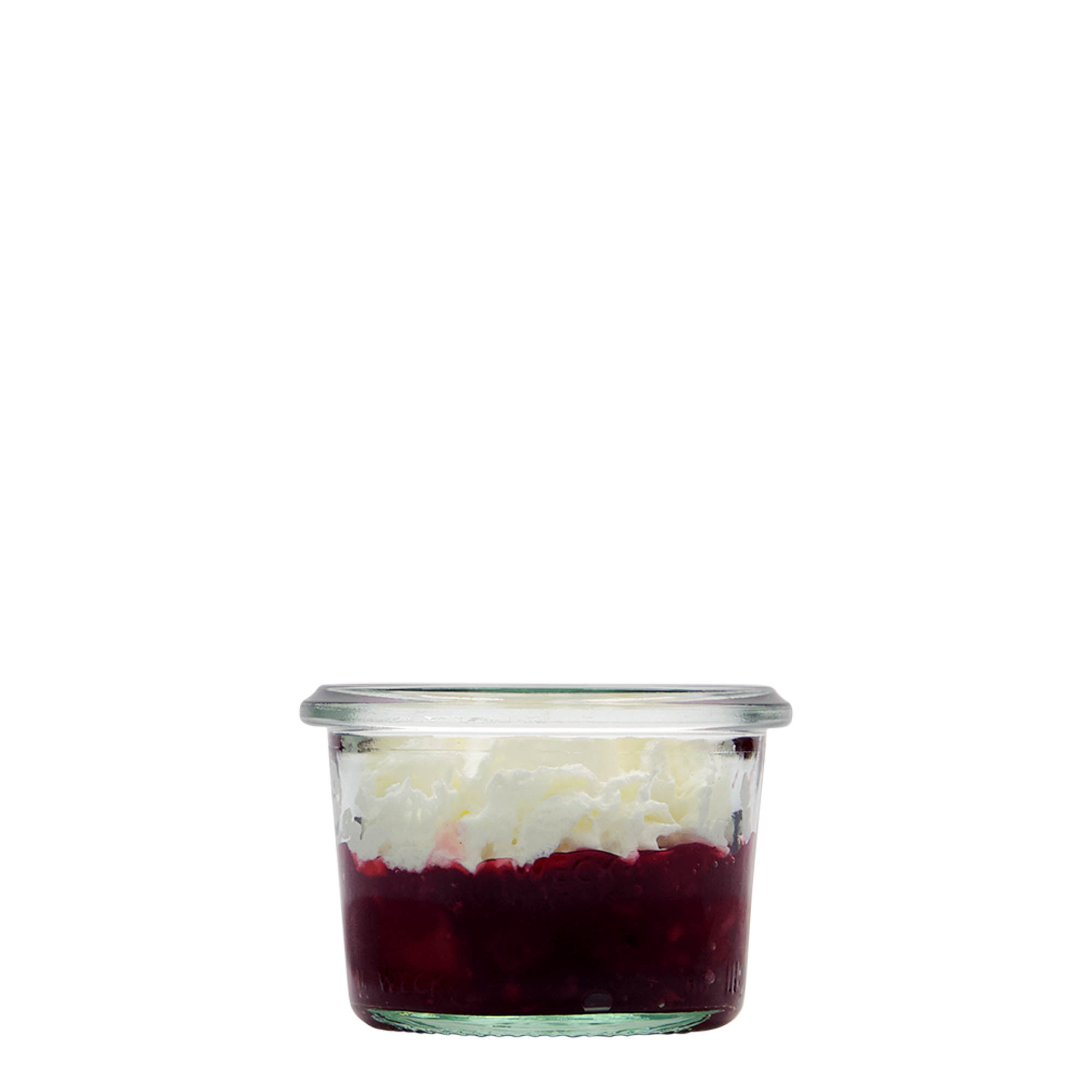 80 ml WECK-sturzglass, åpning: rund kant 80 ml WECK-sturzglass, åpning: rund kant