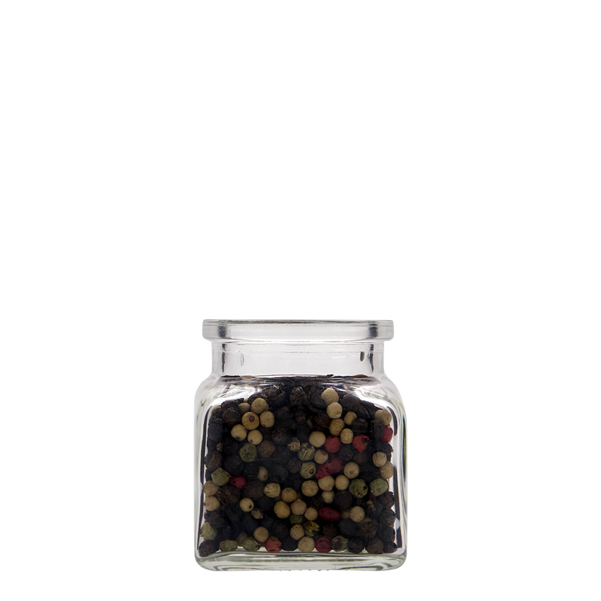 120 ml korkglass, firkantet, åpning: kork