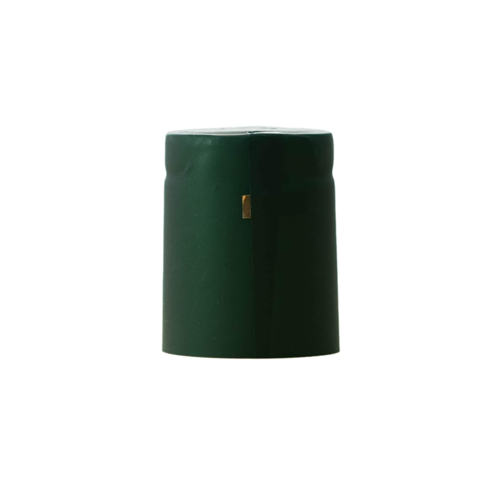 Skrumpelokk 32x41, PVC-plast, mørkegrønn