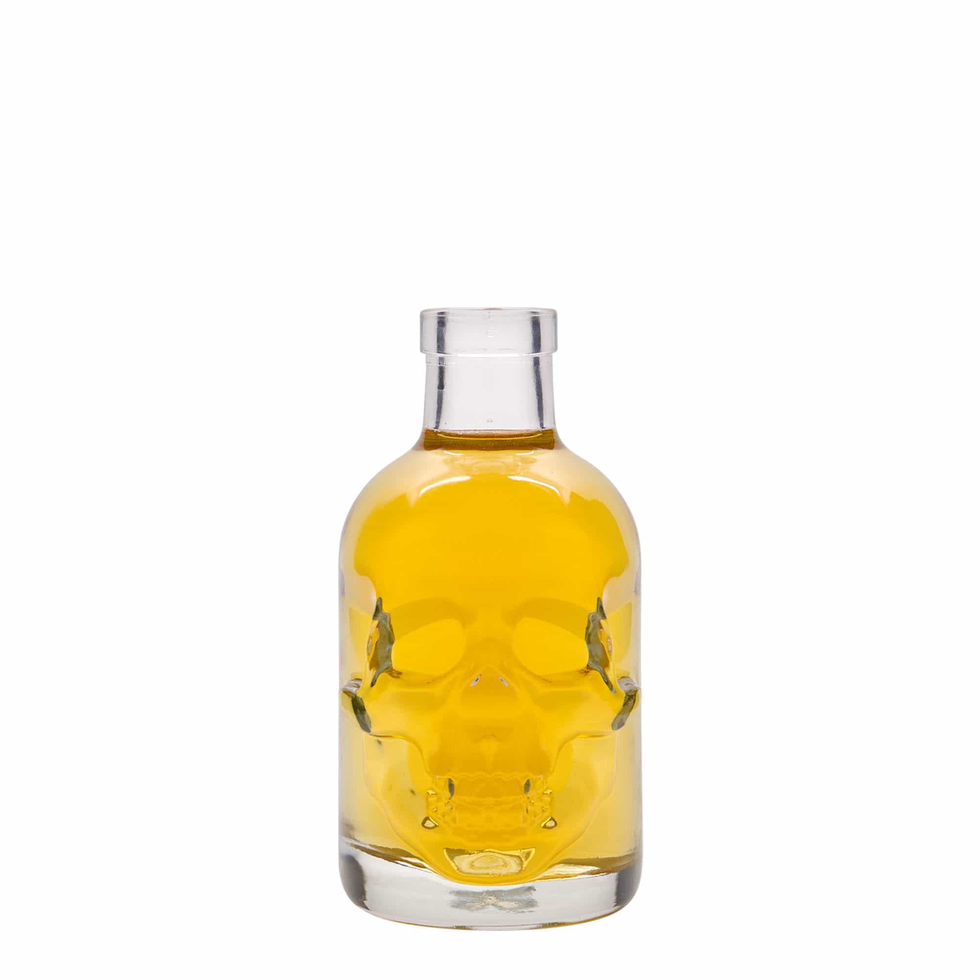 200 ml glassflaske 'Dødninghode', åpning: kork 200 ml glassflaske 'Dødninghode', åpning: kork