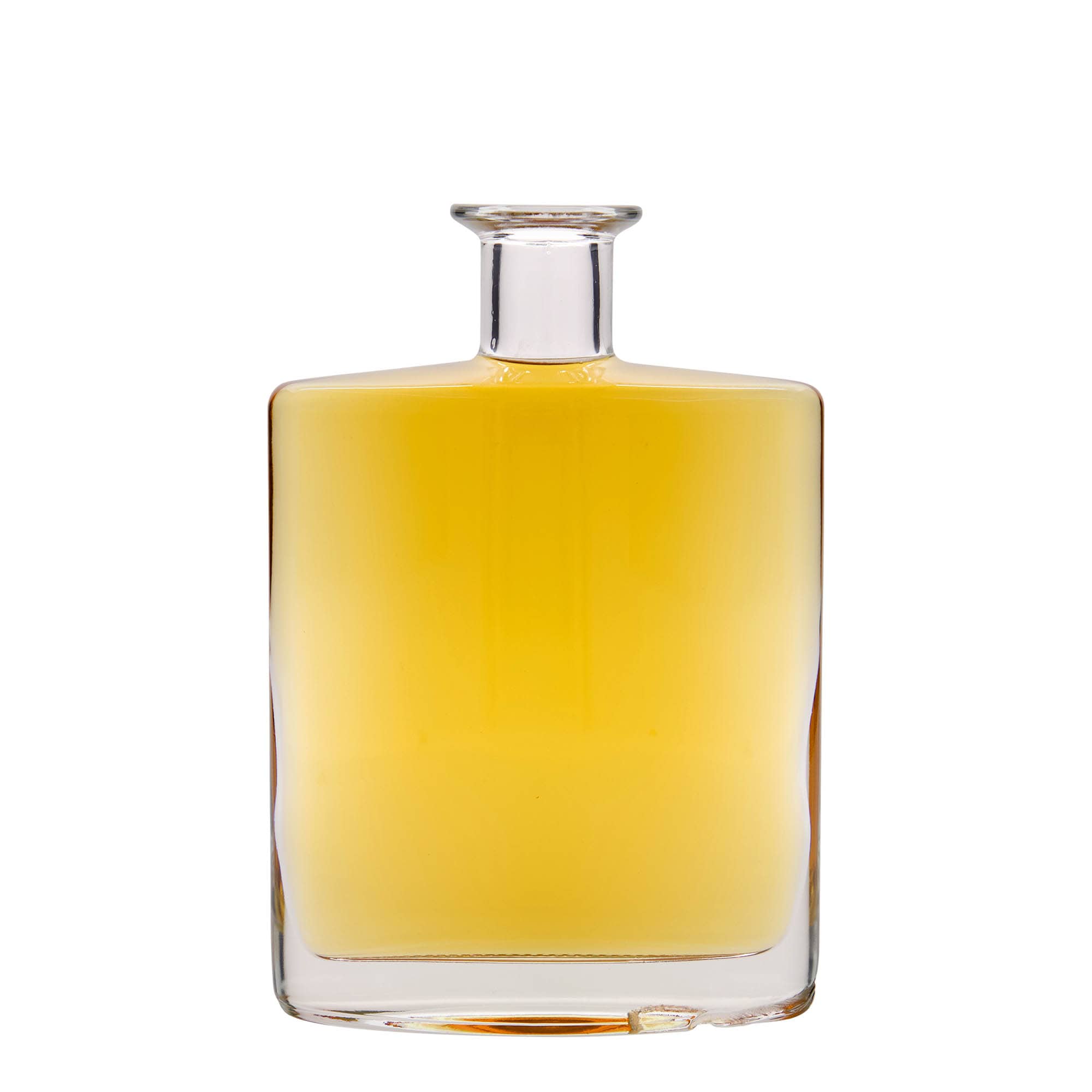 700 ml glassflaske "Zorbas", oval, åpning: Kork