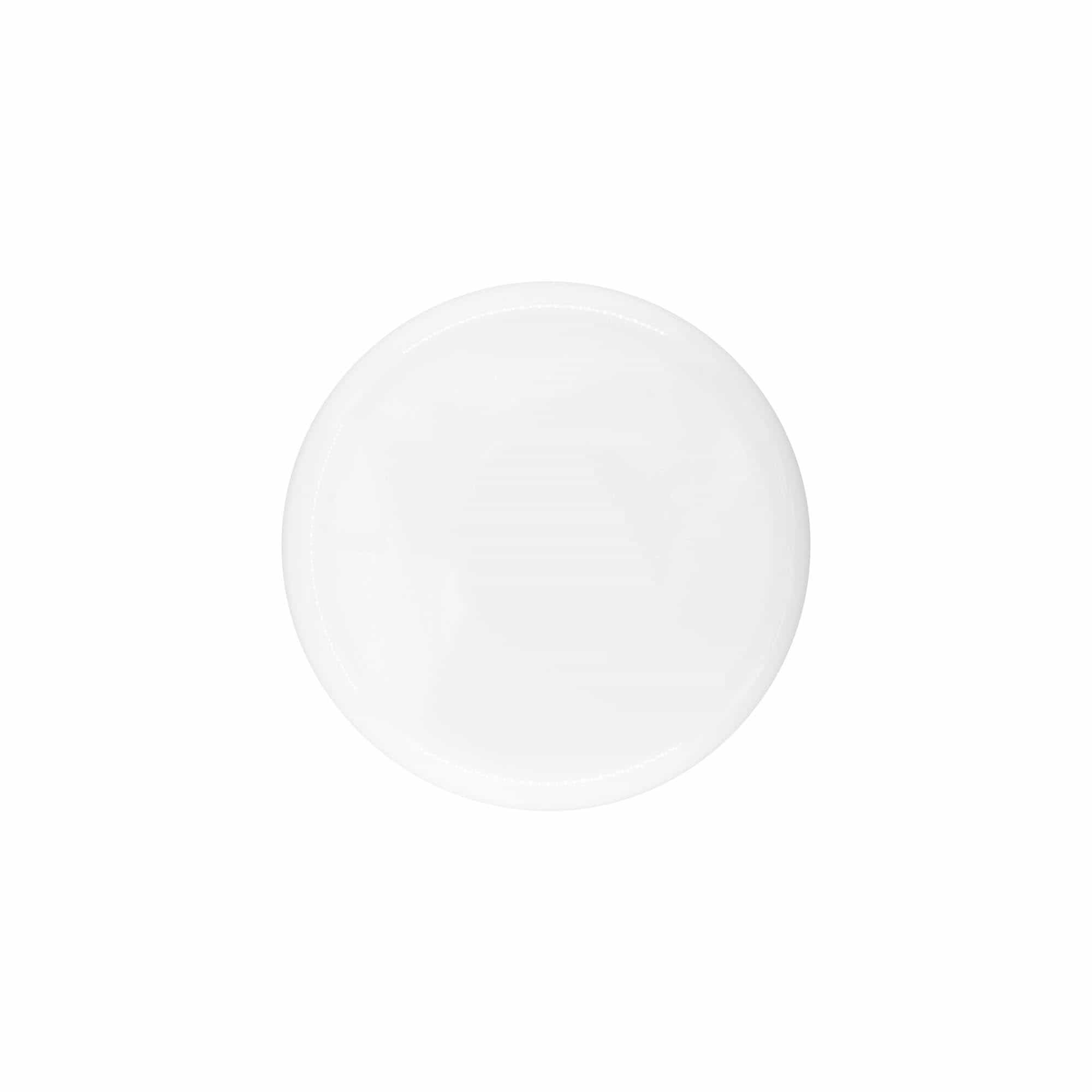 Skrukork for 150 ml 'Bianca', PP-plast, hvit