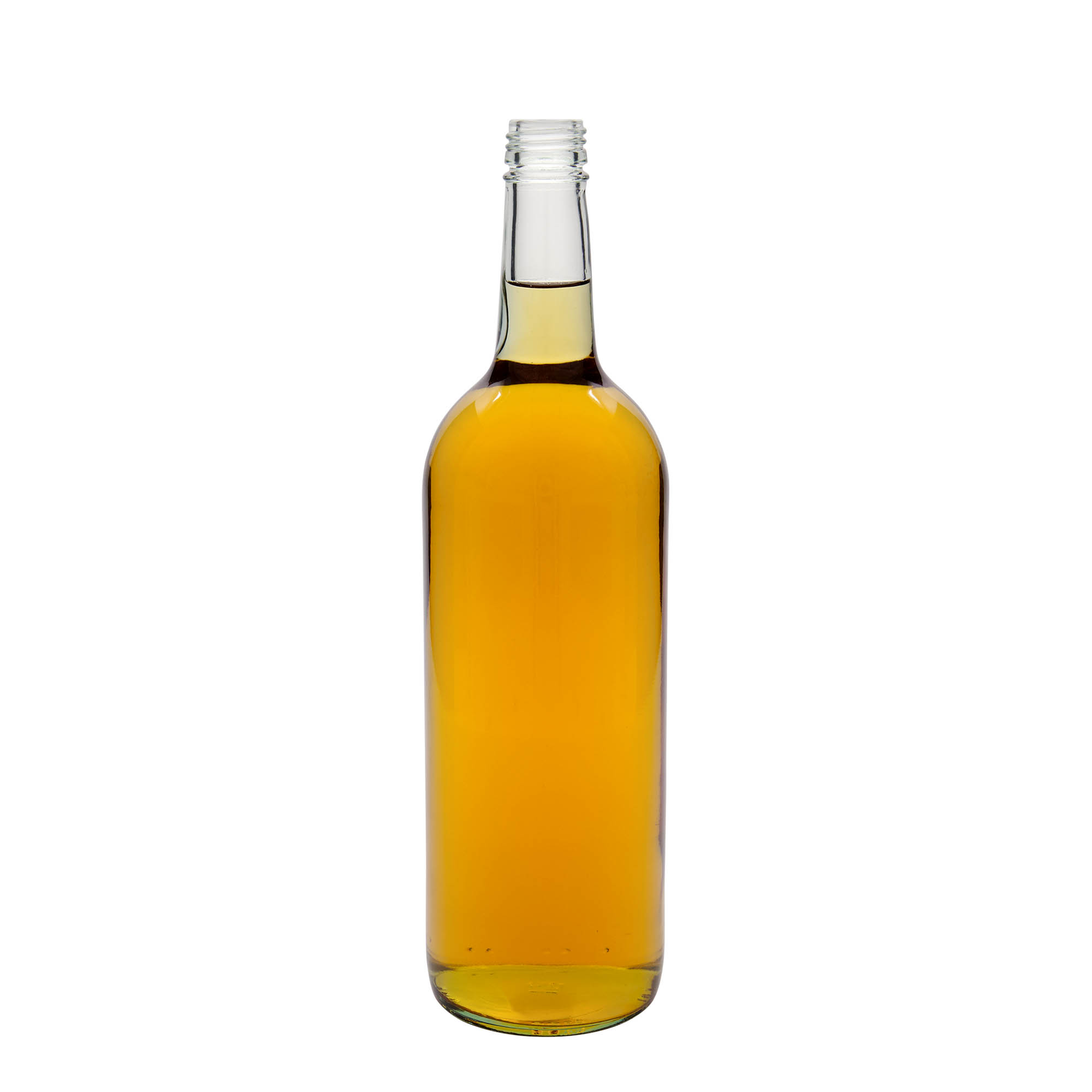 1.000 ml universell flaske, glass, åpning: PP 28