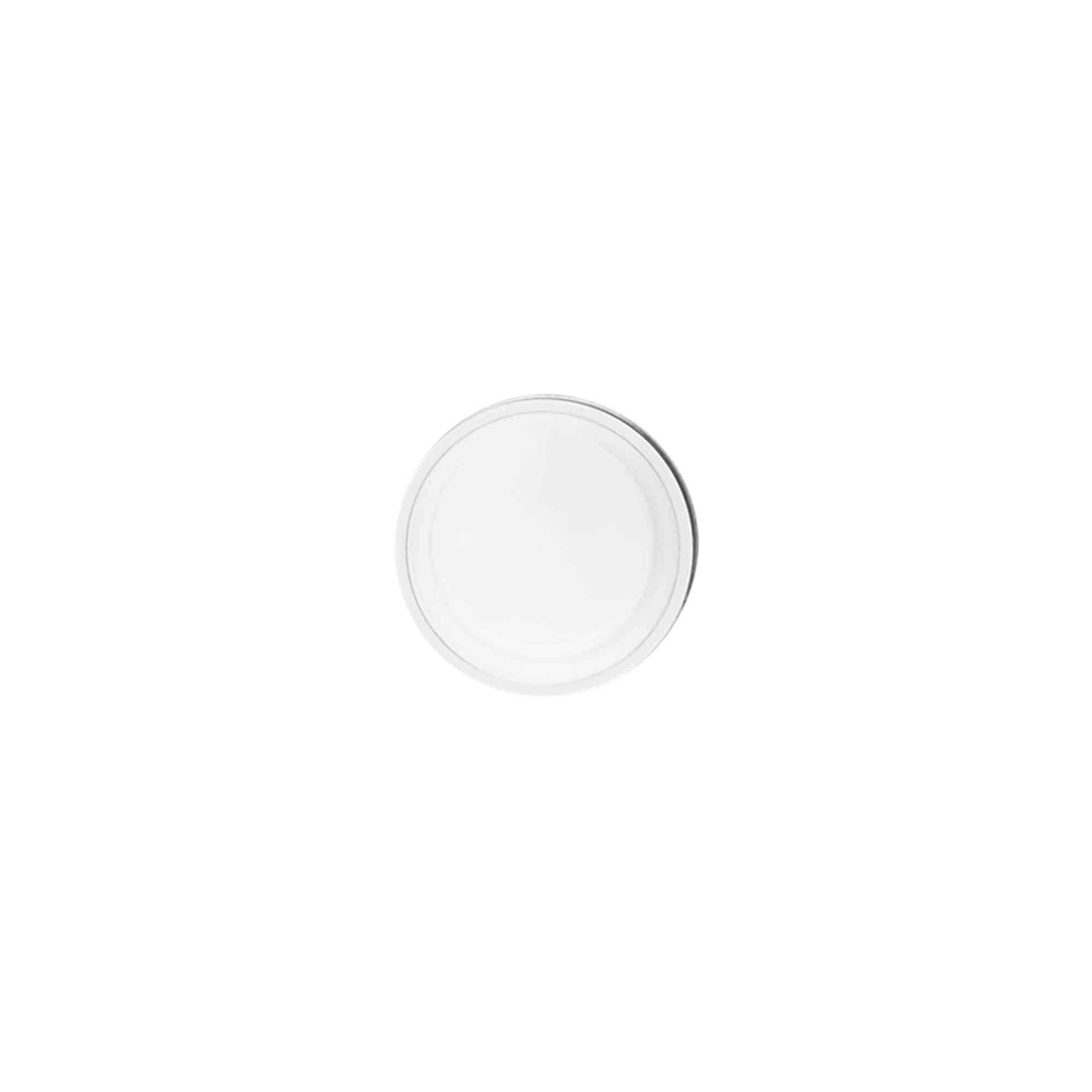 Airless Dispenser pumpehode "Nano", PP-plast, hvit