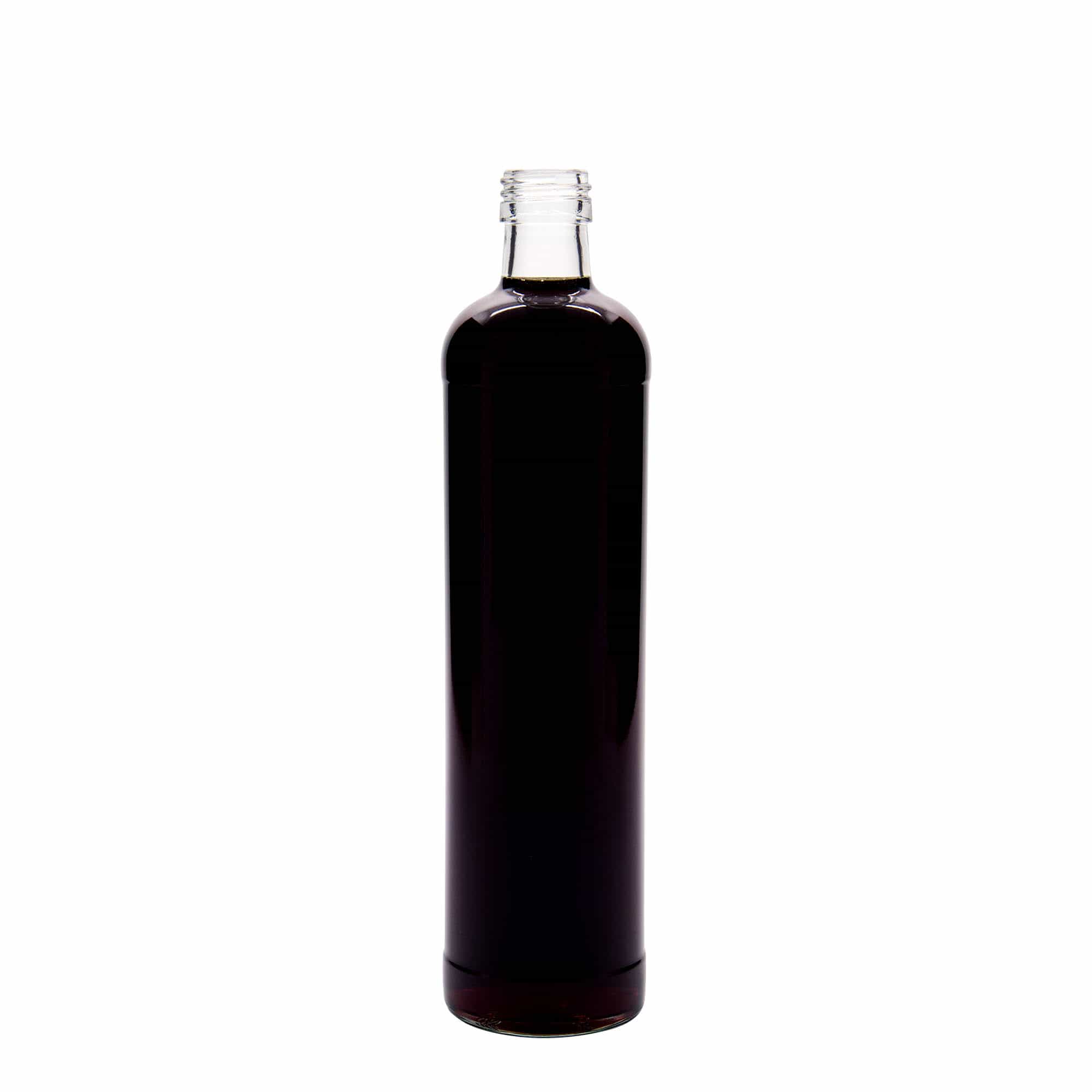 500 ml krusflaske, glass, åpning: PP 28