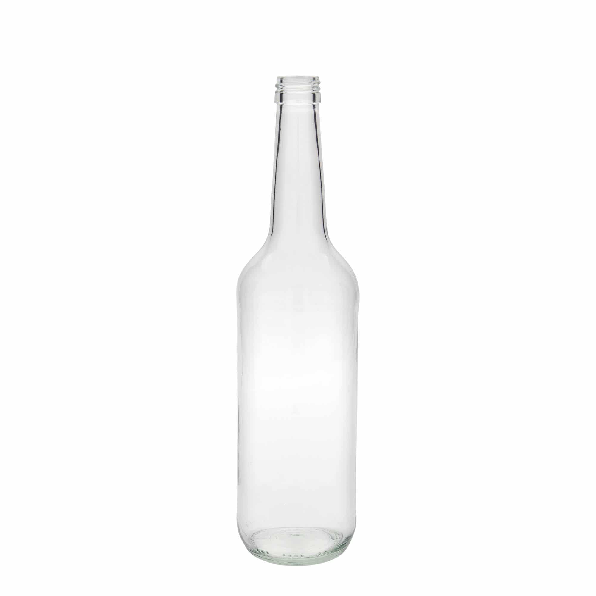700 ml glassflaske rett hals, åpning: PP 28 700 ml glassflaske rett hals, åpning: PP 28