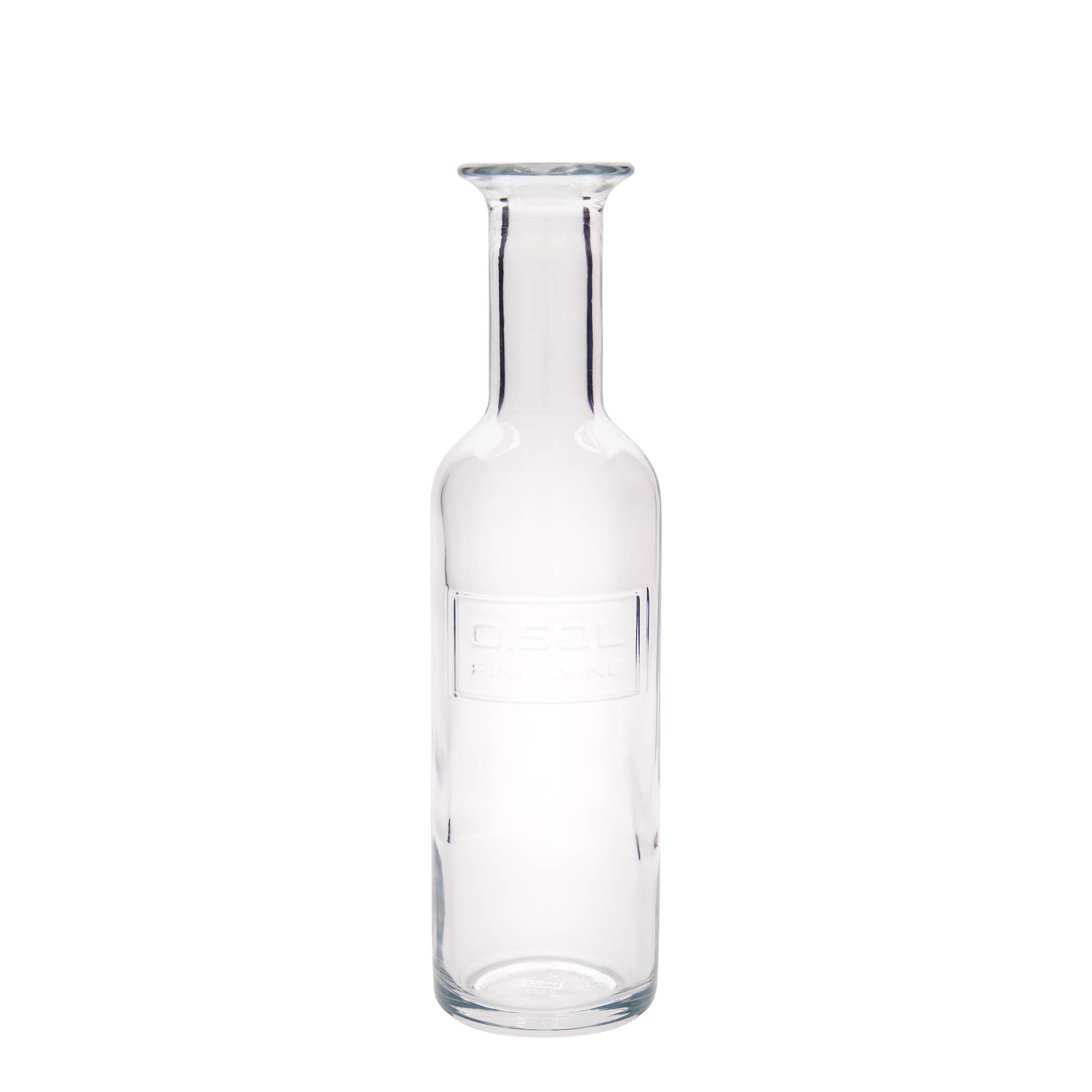500 ml glassflaske 'Optima Fine Wine', åpning: kork