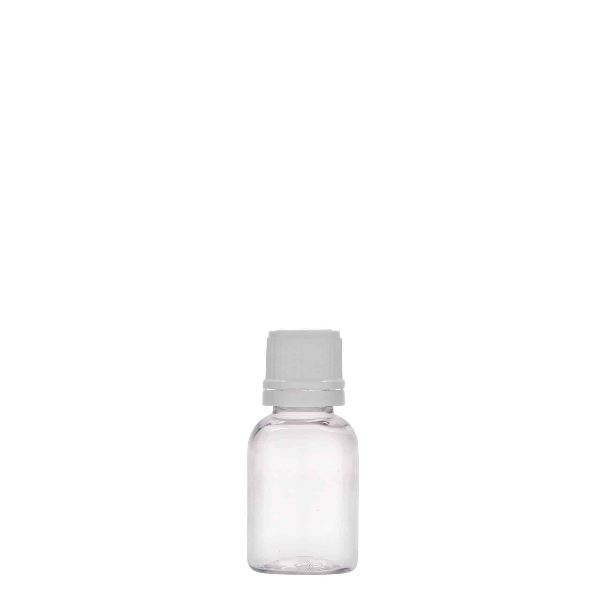 20 ml PET-medisinflaske "Easy Living", plast, åpning: DIN 18