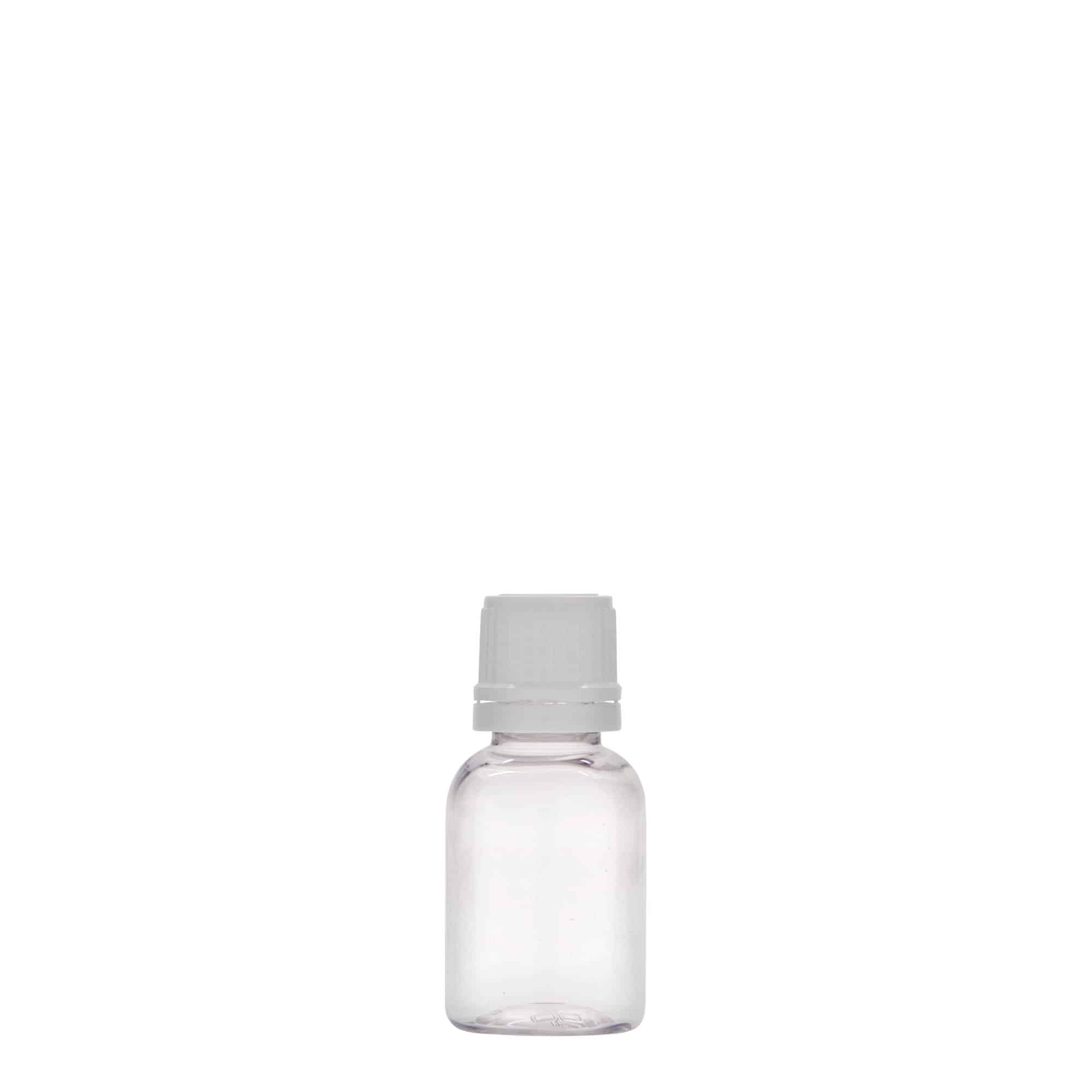 20 ml PET-medisinflaske 'Easy Living', plast, åpning: DIN 18 20 ml PET-medisinflaske 'Easy Living', plast, åpning: DIN 18