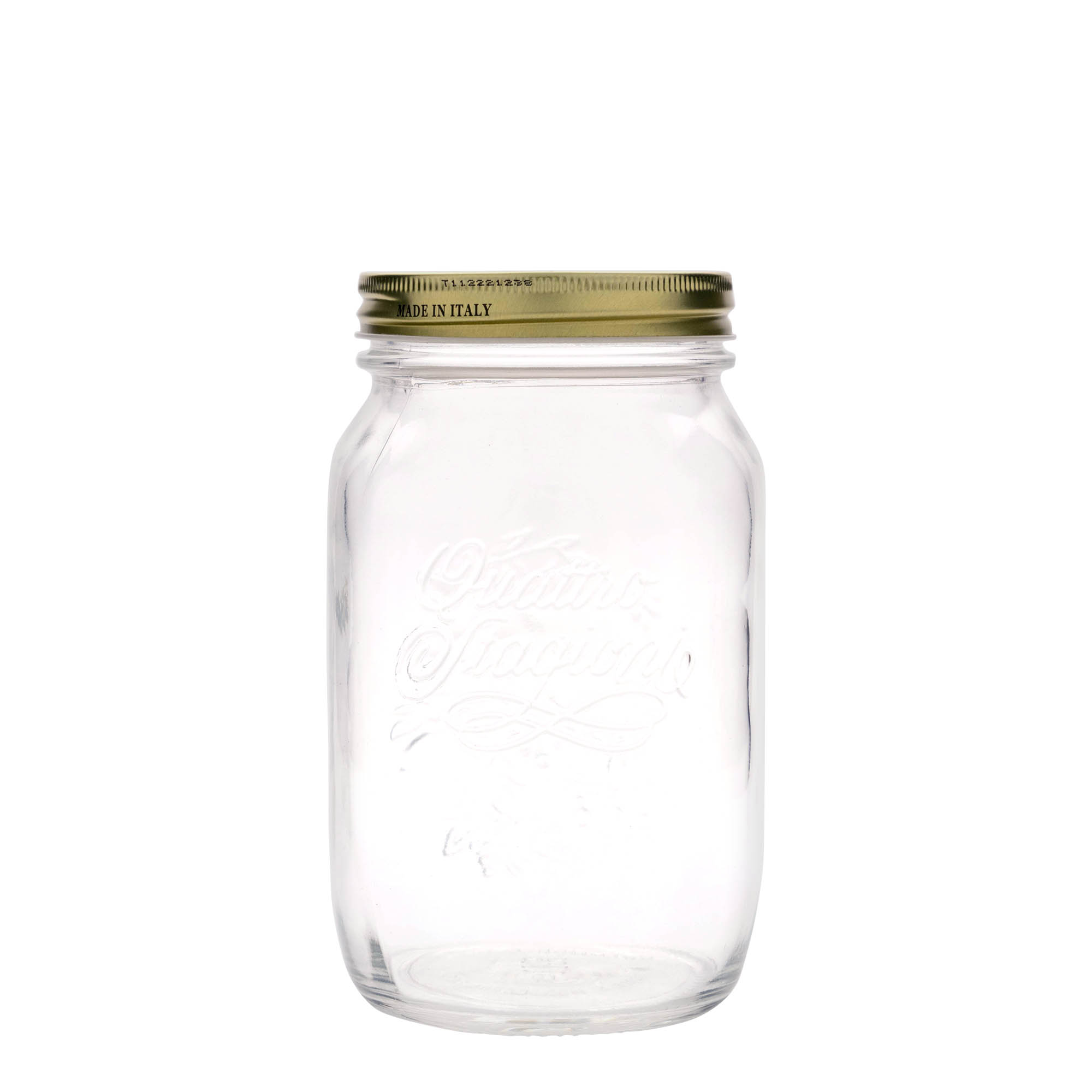 1.000 ml glass 'Quattro Stagioni', åpning: skrukork