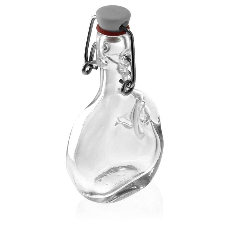 40 ml glassflaske "Lukas', oval, åpning: Bøylelokk