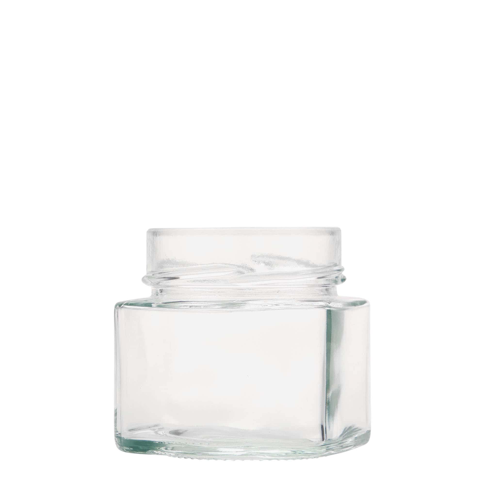 212 ml firkantglass "Kimba", åpning: Extra-Deep-Twist-Off (EDTO 70)