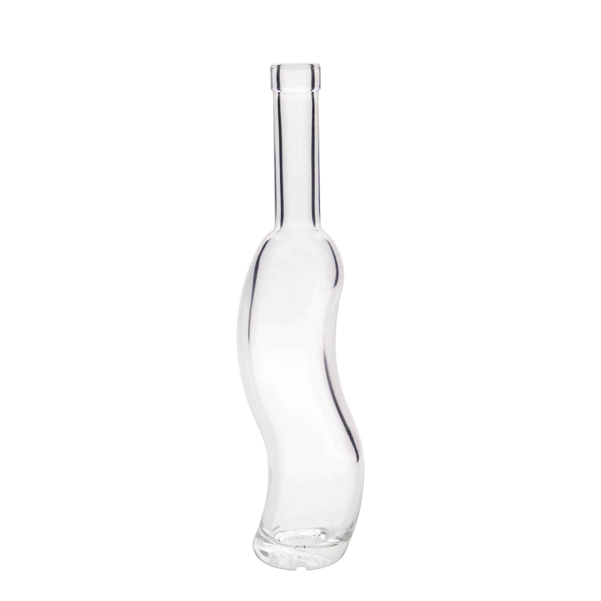 350 ml glassflaske "La-Ola", halvrund, åpning: Kork 350 ml glassflaske "La-Ola", halvrund, åpning: Kork