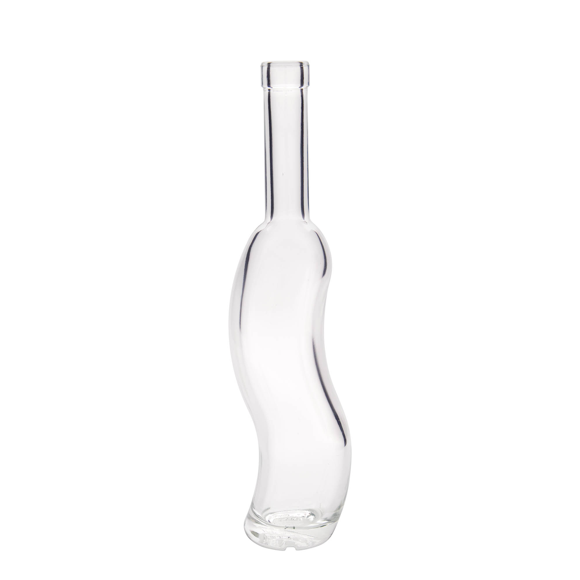 350 ml glassflaske 'La-Ola', halvrund, åpning: kork 350 ml glassflaske 'La-Ola', halvrund, åpning: kork