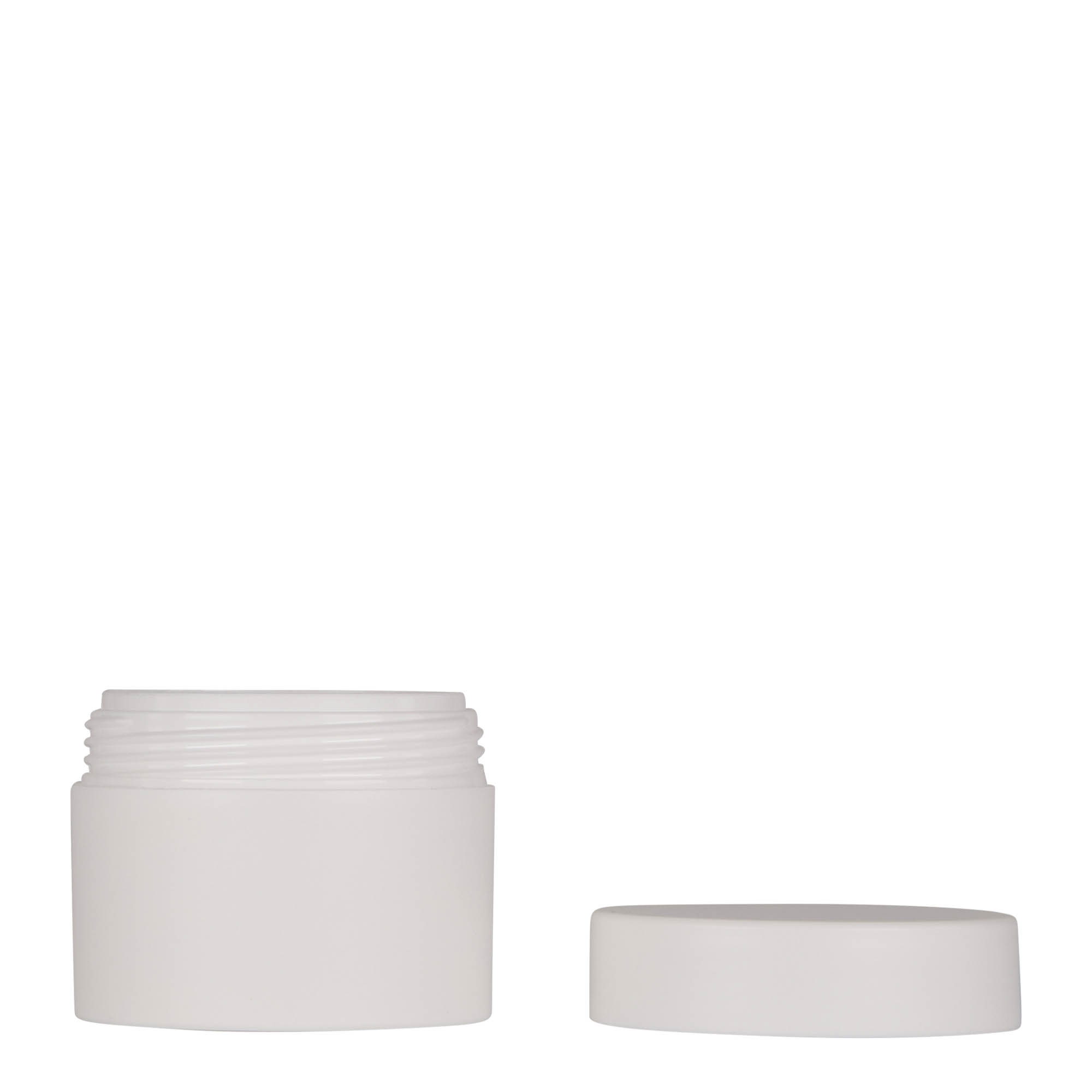 50 ml plastboks 'Antonella', PP, hvit, åpning: skrukork 50 ml plastboks 'Antonella', PP, hvit, åpning: skrukork