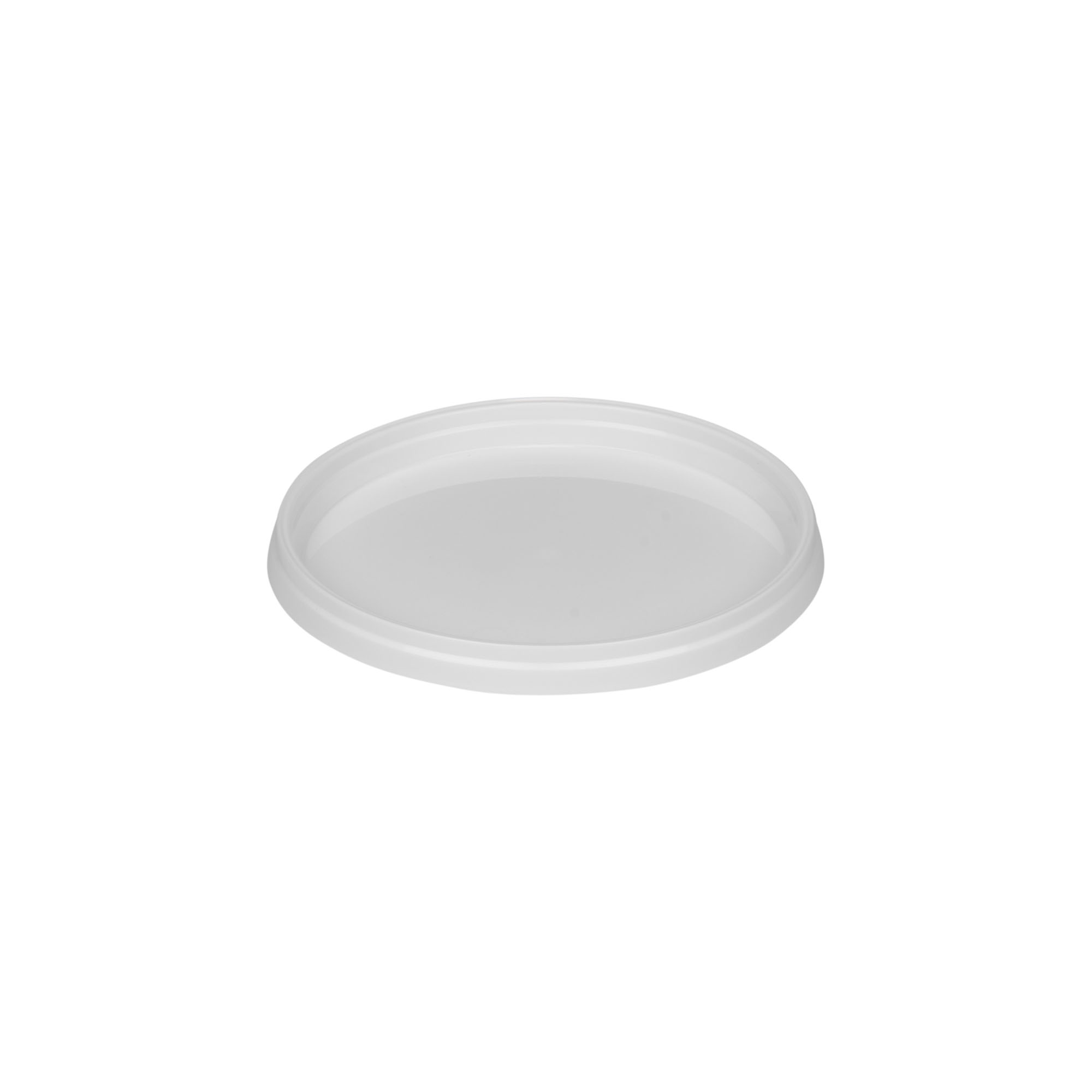 Lokks for 0,6 l bøtte, PP-plast, hvit