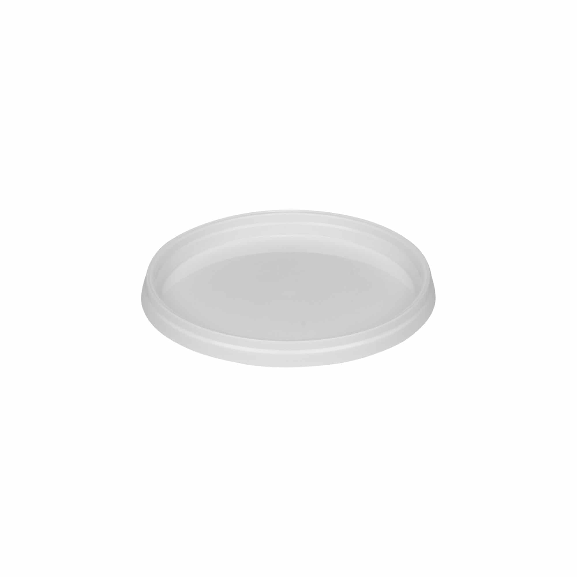 Lokks for 0,6 l bøtte, PP-plast, hvit
