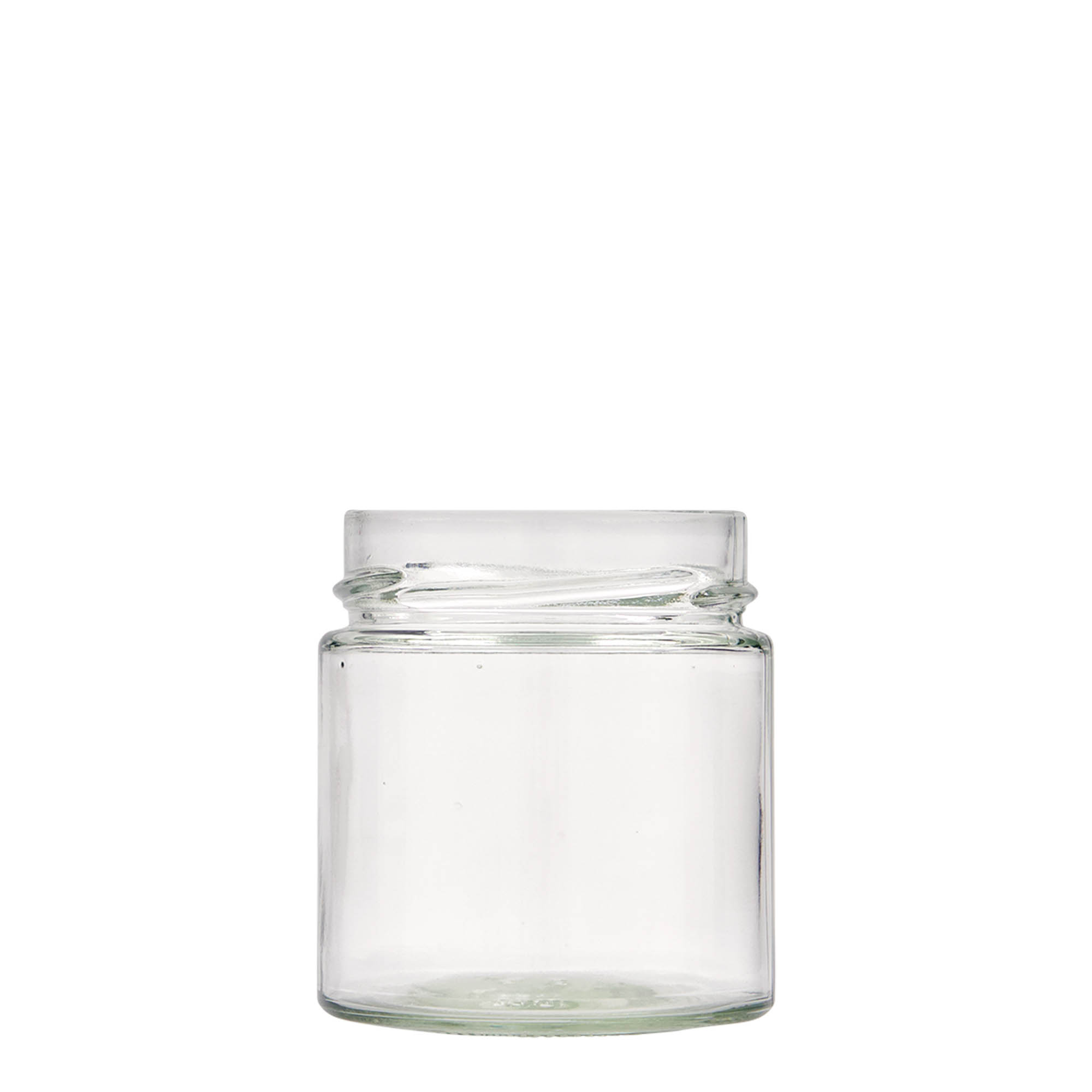 220 ml rundt glass 'Aurora', åpning: Deep-Twist-Off (DTO 66)