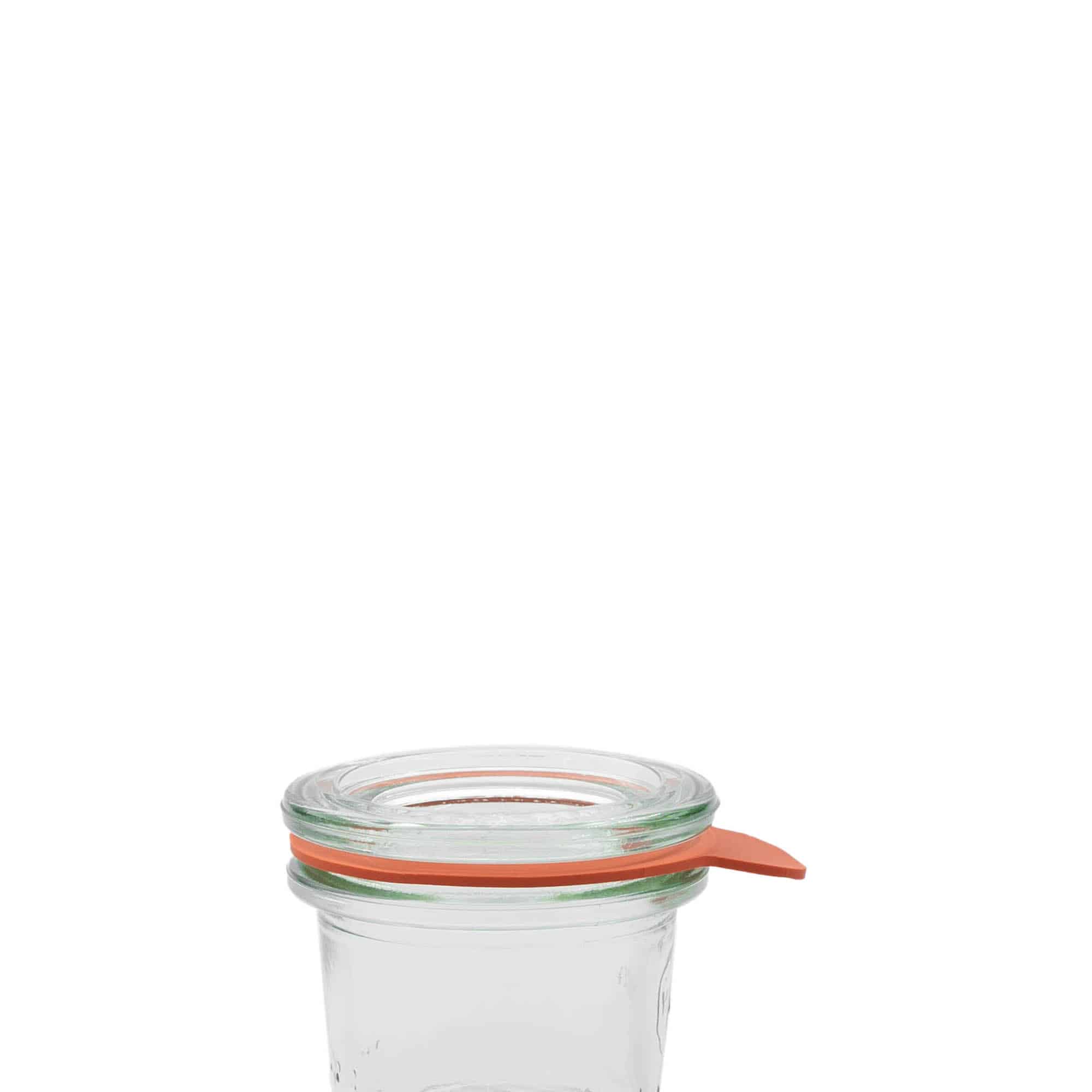 WECK-kokering RR40, rød, åpning: Rundkant