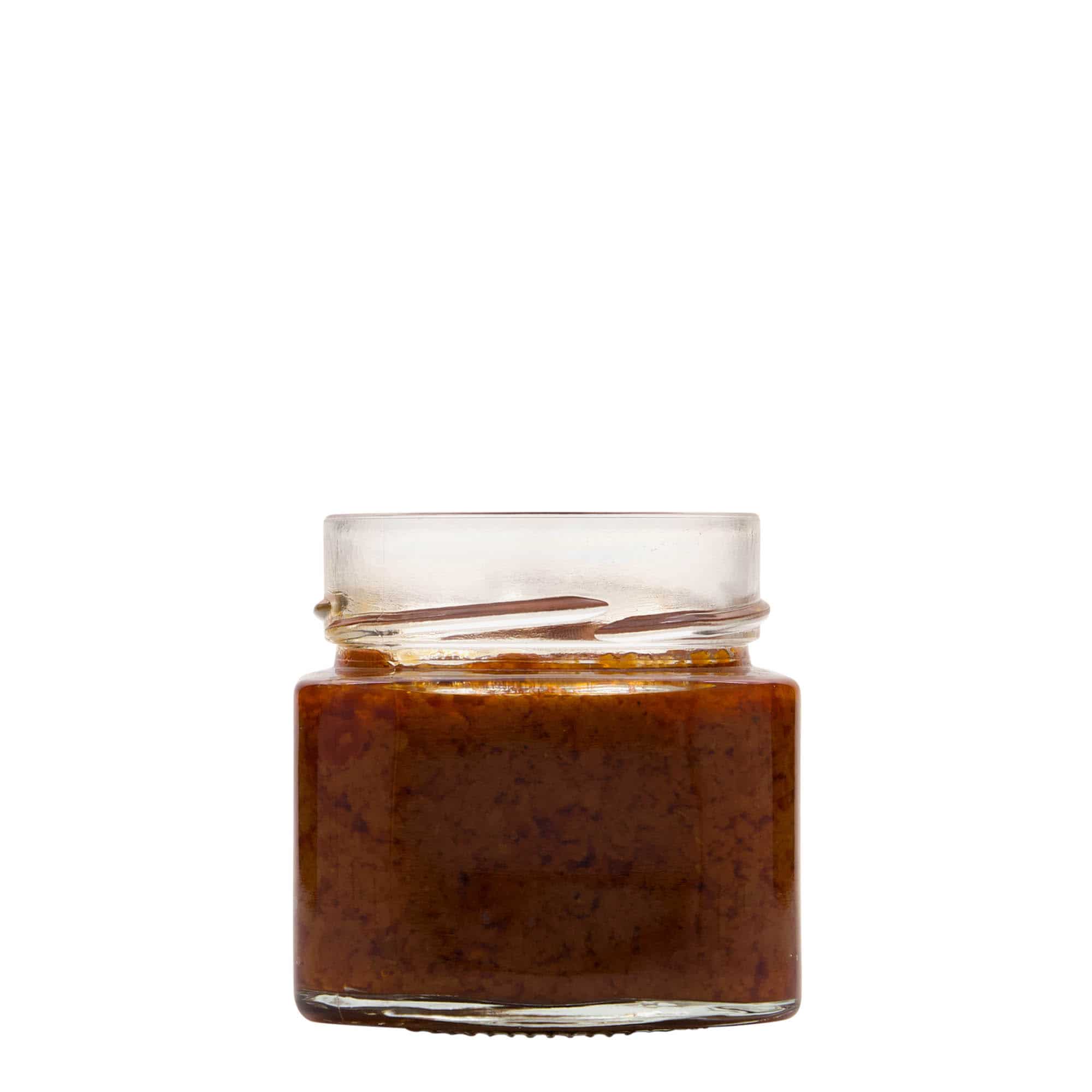 212 ml firkantglass "Kimba", åpning: Extra-Deep-Twist-Off (EDTO 70)