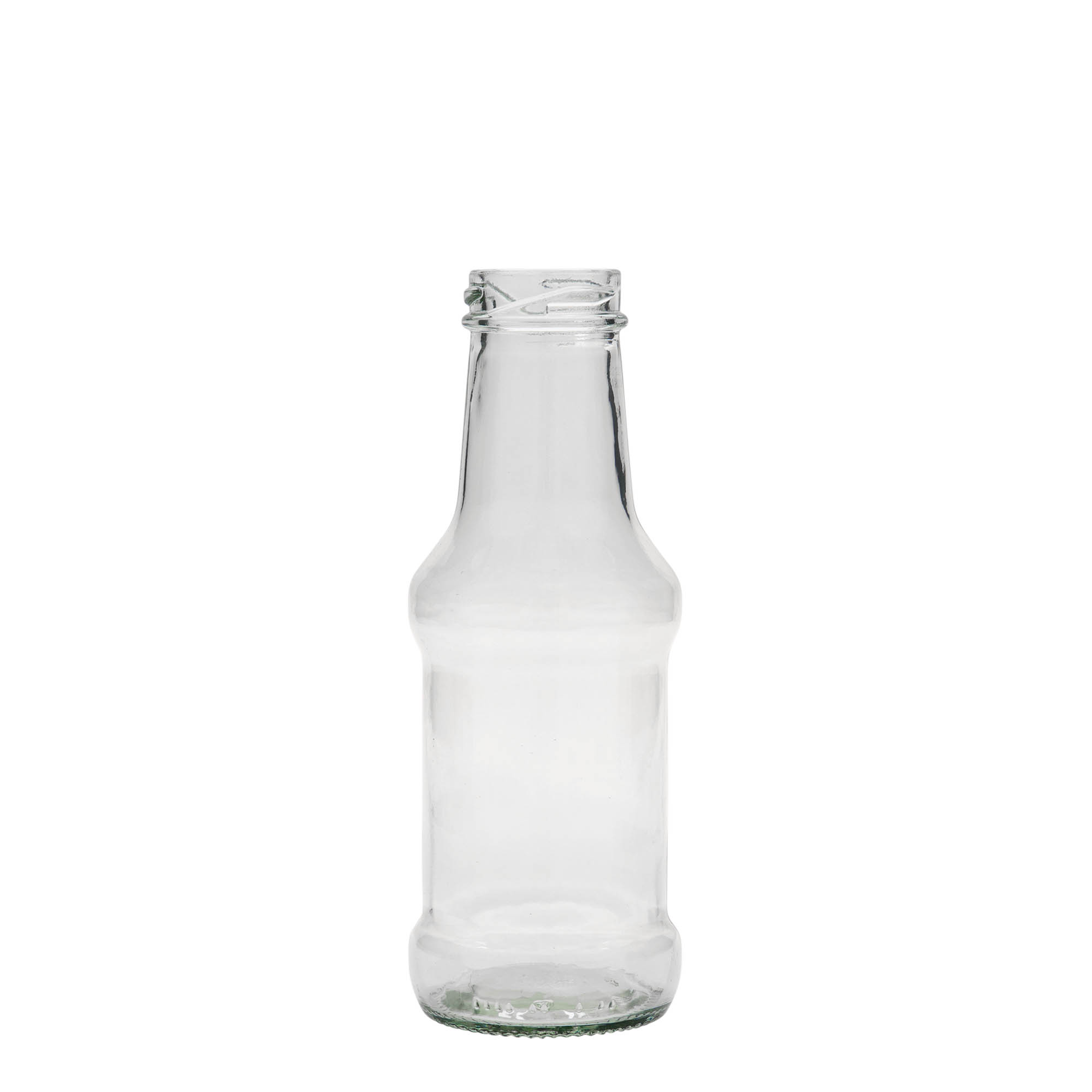 250 ml sausflaske, glass, åpning: Twist-Off (TO 38) 250 ml sausflaske, glass, åpning: Twist-Off (TO 38)
