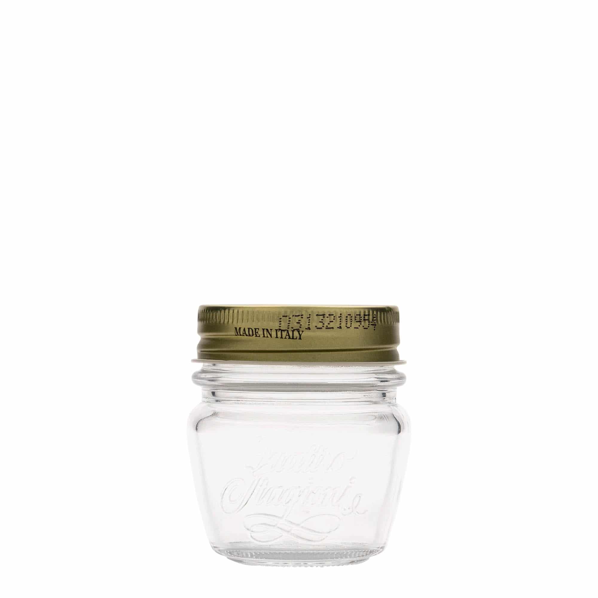 80 ml pynteglass "Quattro Stagioni", åpning: Skrulokk