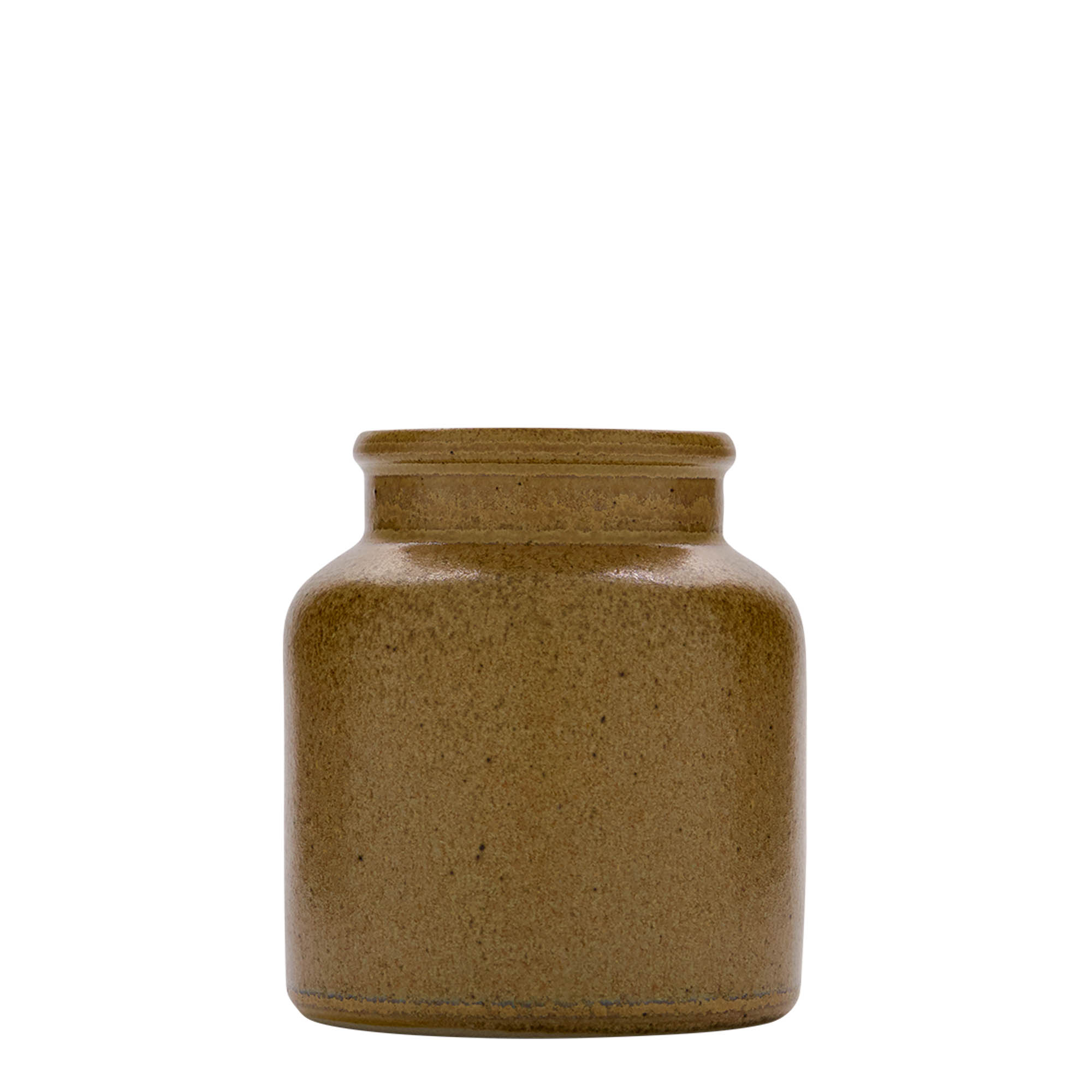270 ml steintøykrukke, keramikk, brun-krystall, åpning: påleggsdeksel 270 ml steintøykrukke, keramikk, brun-krystall, åpning: påleggsdeksel
