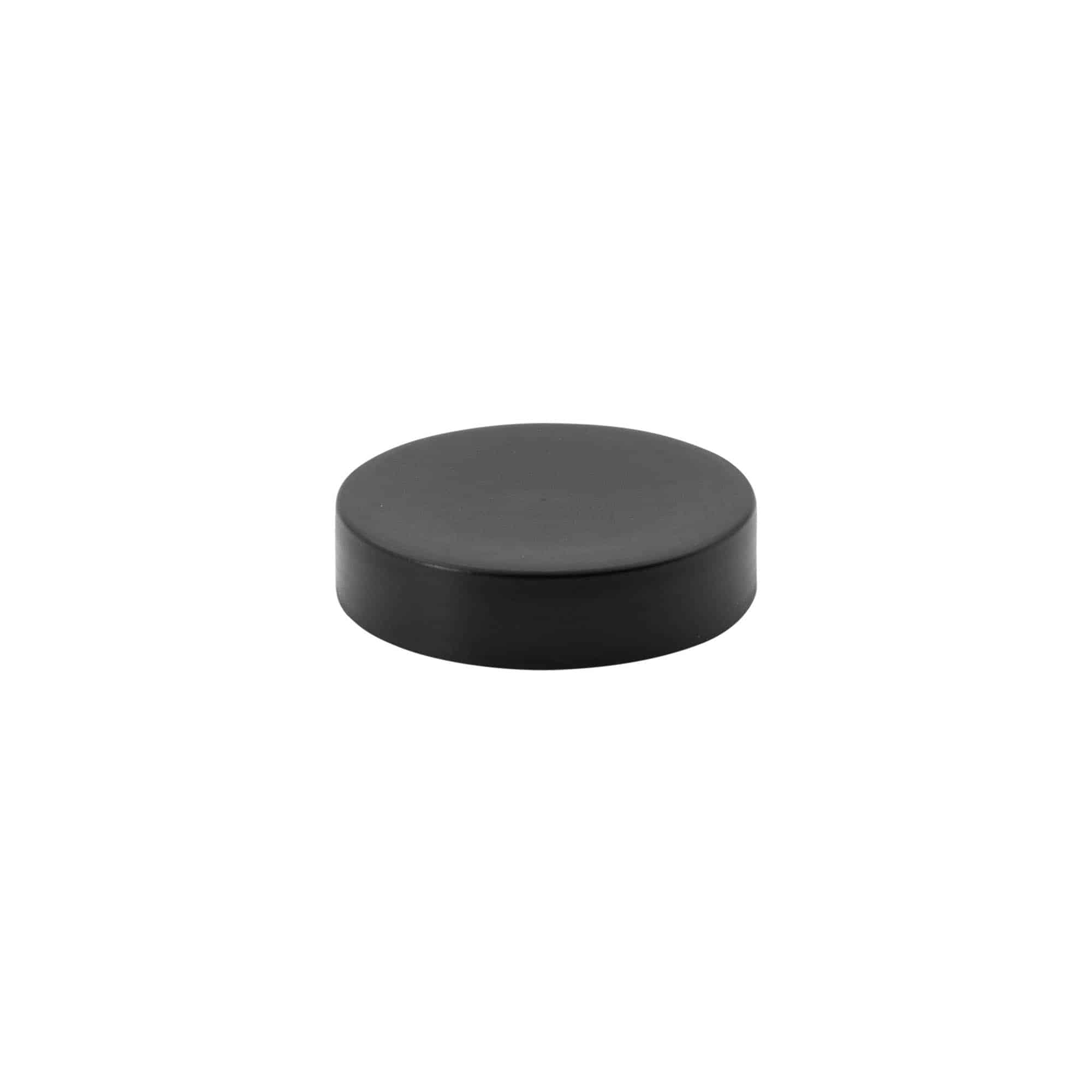 Skrulokk for 50 ml "Antonella", PP-plast, svart Skrulokk for 50 ml "Antonella", PP-plast, svart