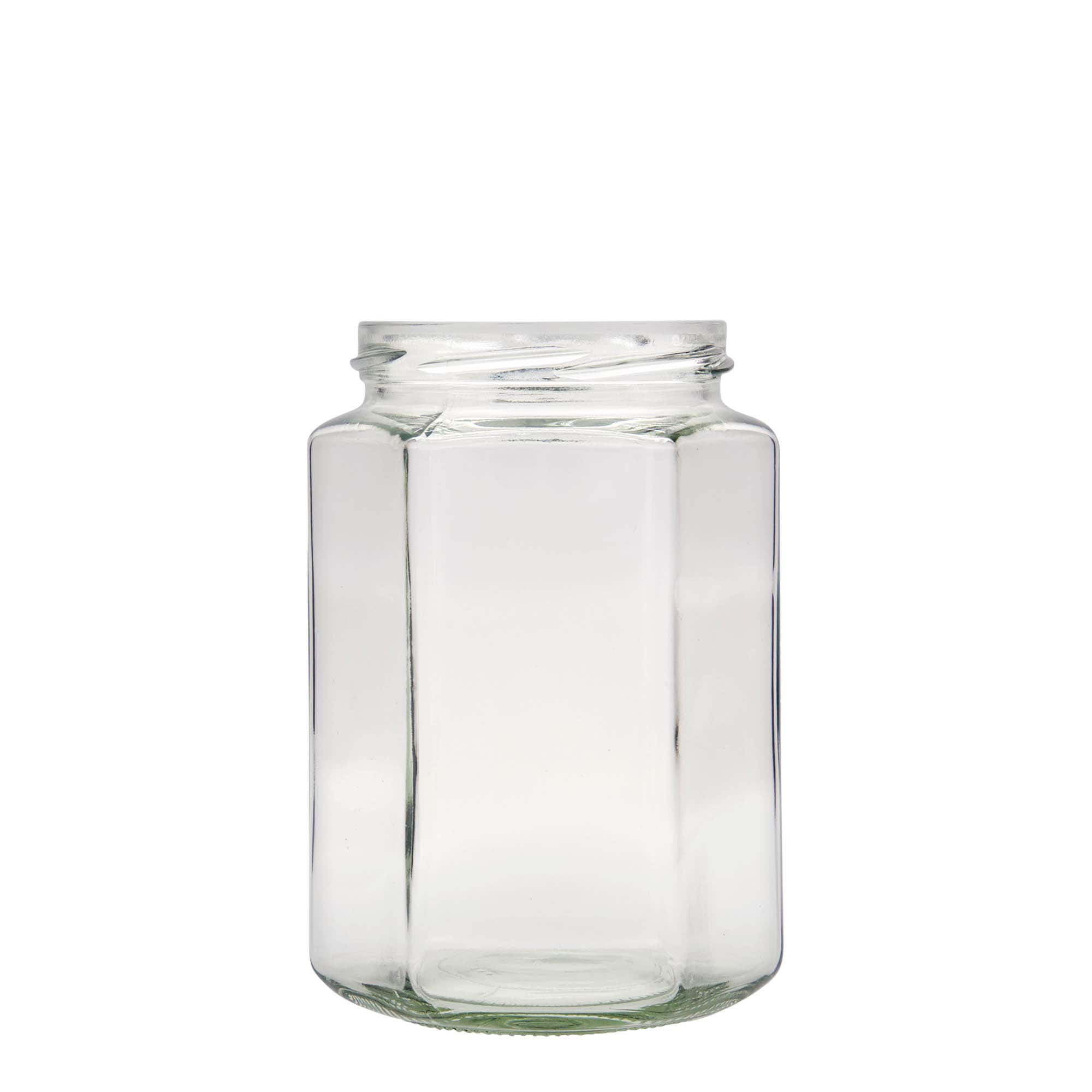 770 ml sekskantglass, åpning: Twist-Off (TO 82)