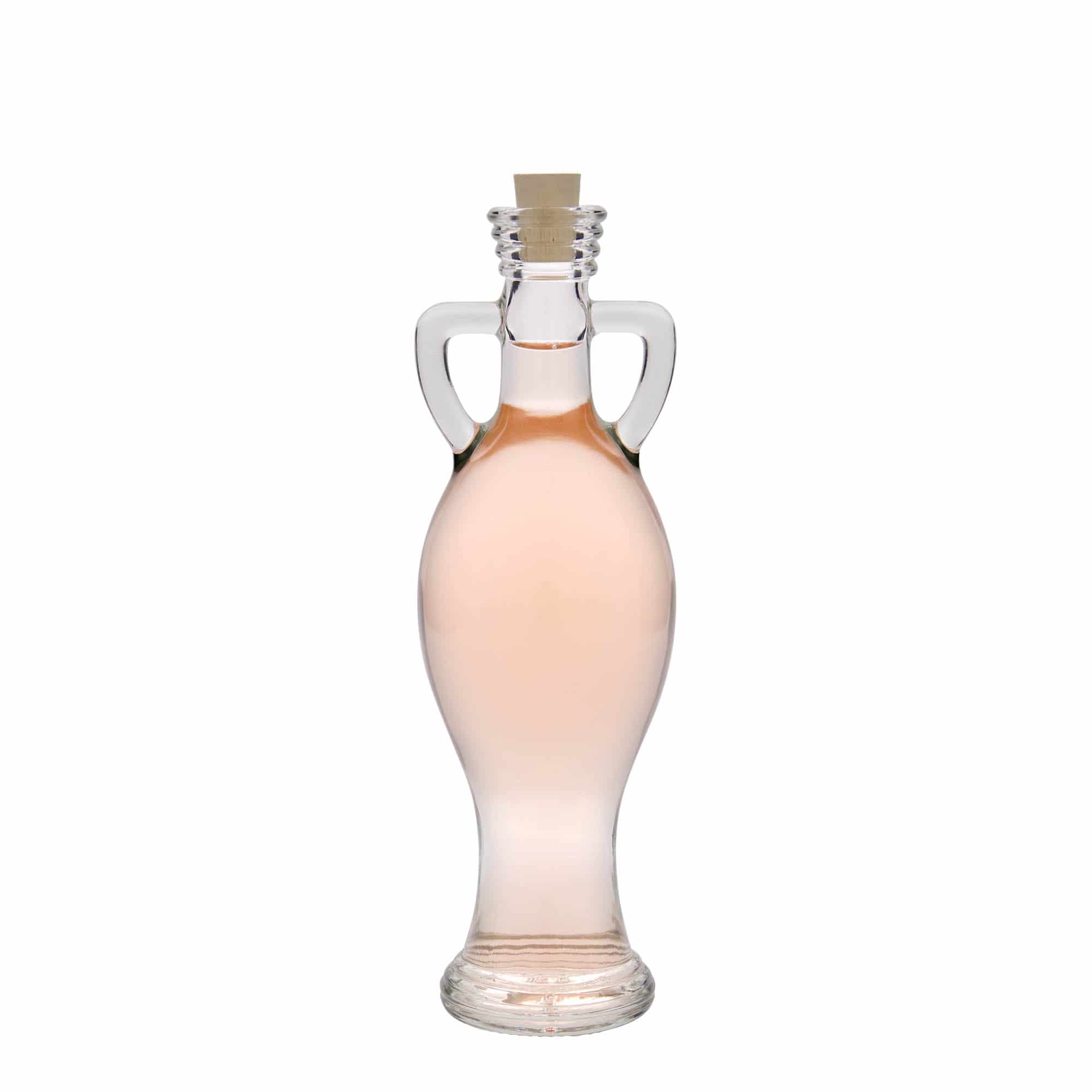 200 ml glassflaske 'Amphore', åpning: kork