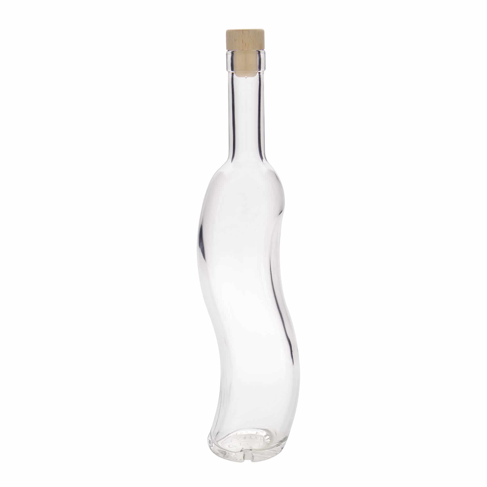 500 ml glassflaske "La-Ola", halvrund, åpning: Kork