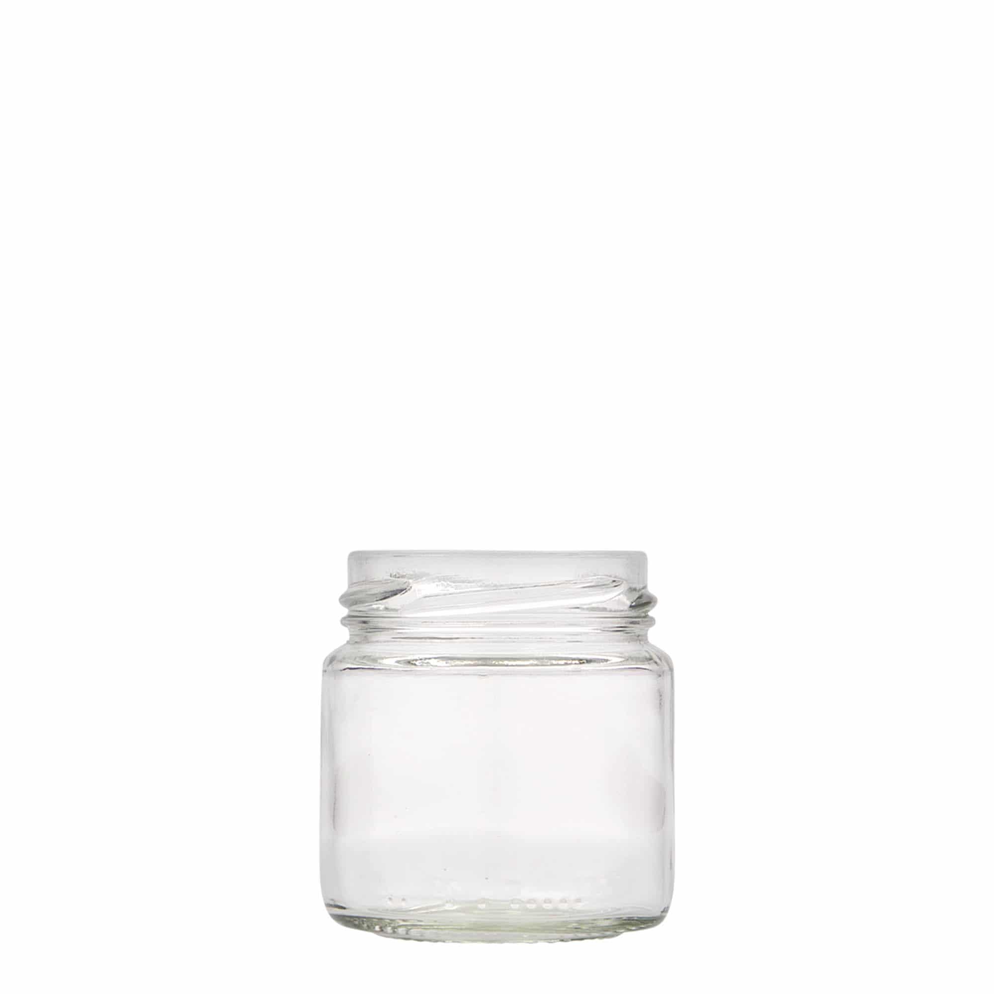 106 ml rundt glass, åpning: twist-off (TO 53) 106 ml rundt glass, åpning: twist-off (TO 53)