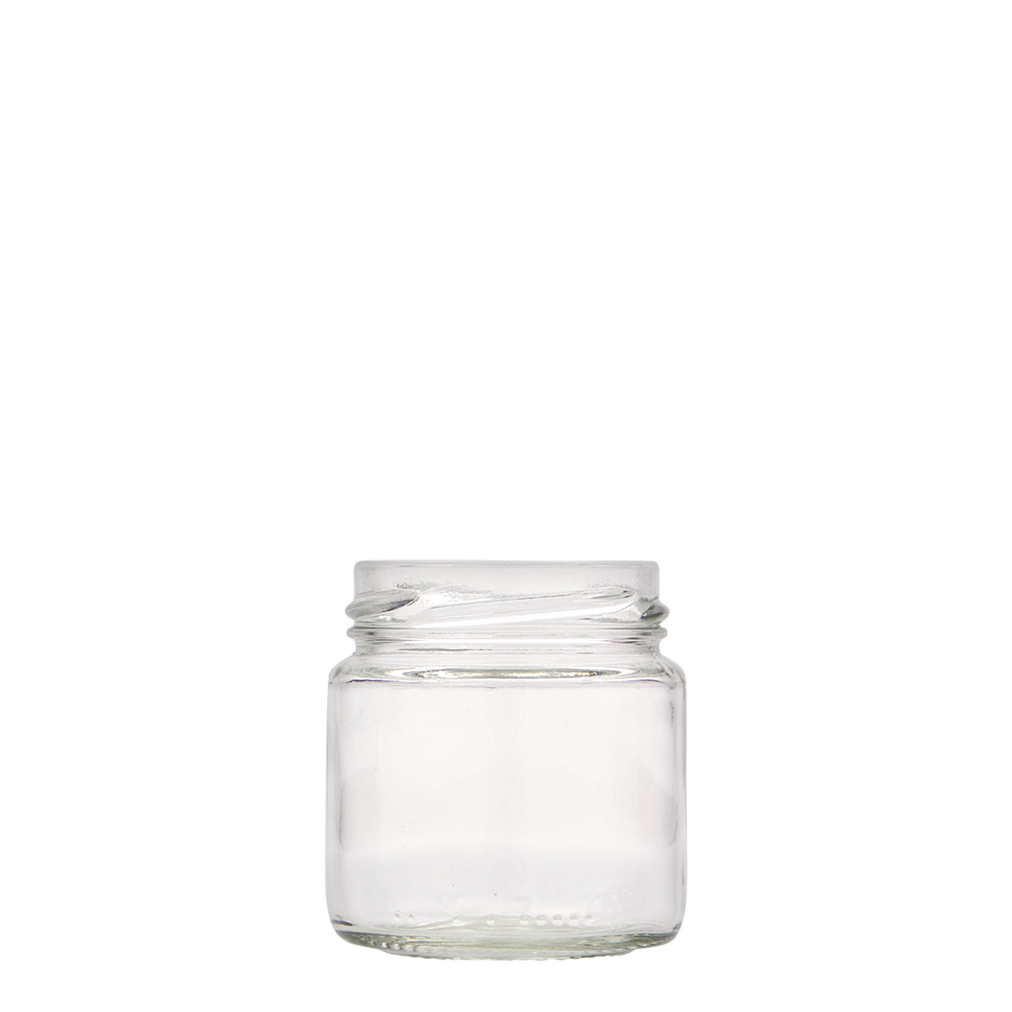 106 ml rundt glass, åpning: twist-off (TO 53)