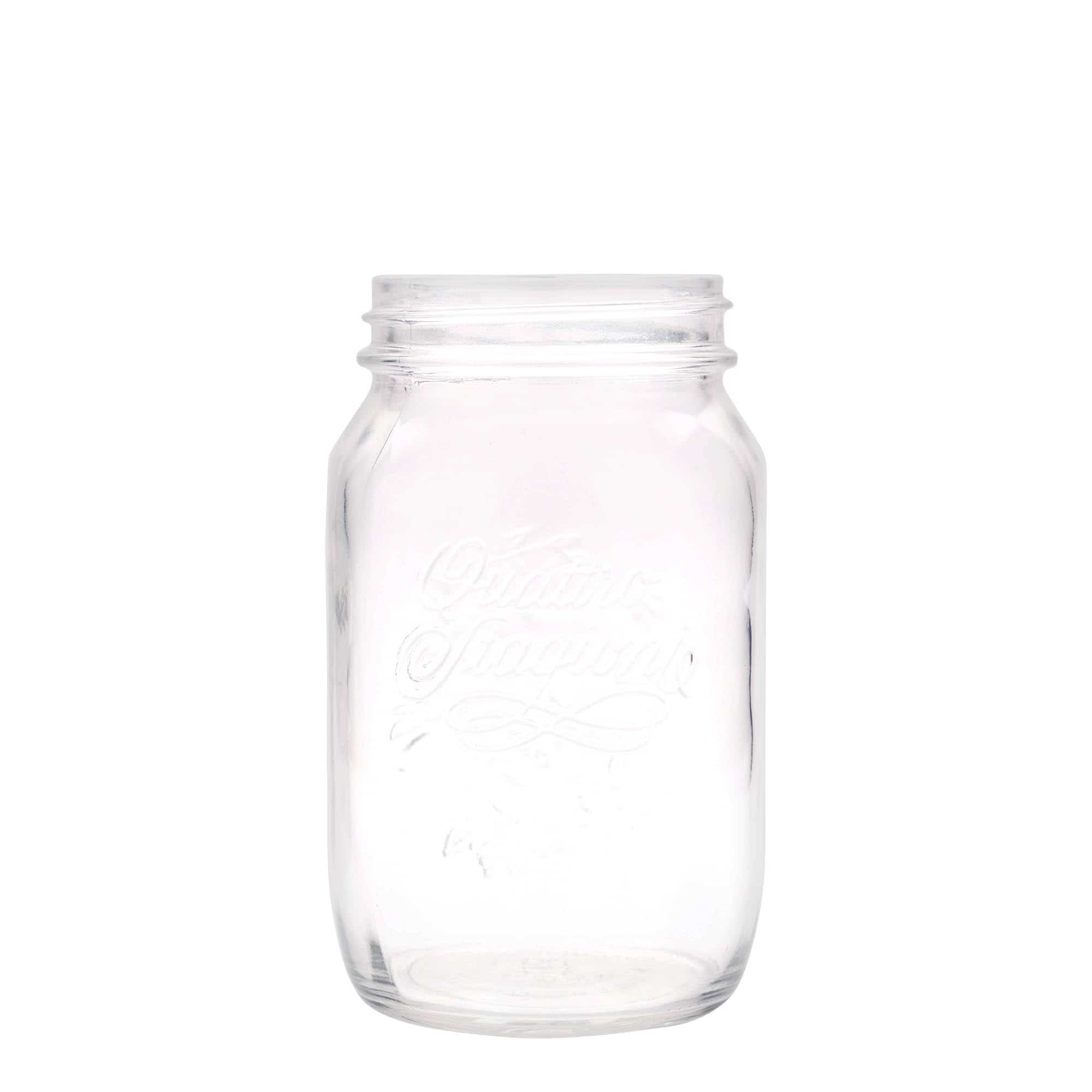 1000 ml glass "Quattro Stagioni", åpning: Skrulokk