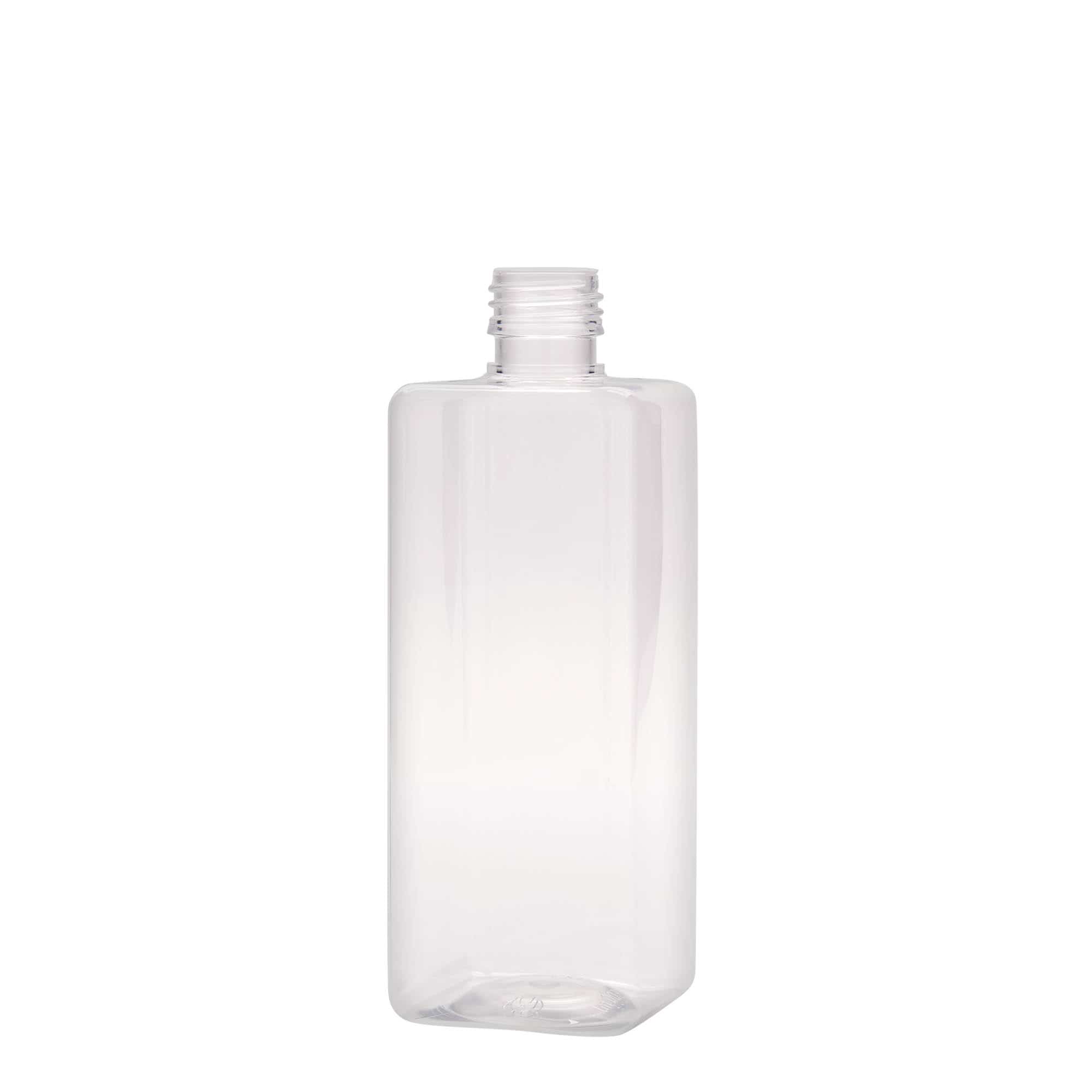 500 ml PET-flaske "Karl", kvadratisk, plast, åpning: PP 28