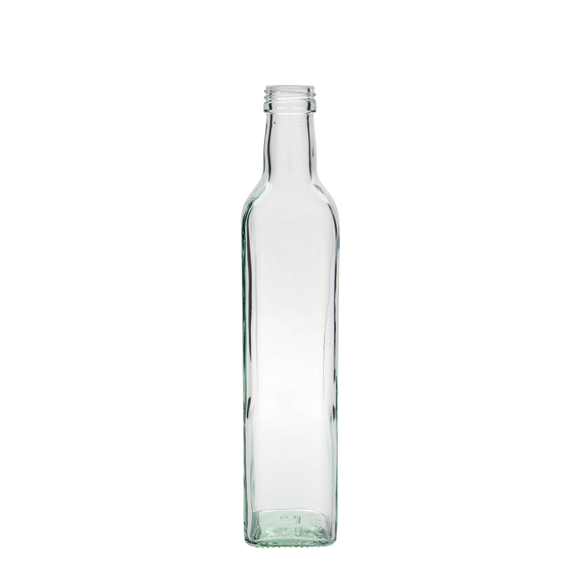 500 ml glassflaske 'Marasca', firkantet, åpning: PP 31,5 500 ml glassflaske 'Marasca', firkantet, åpning: PP 31,5