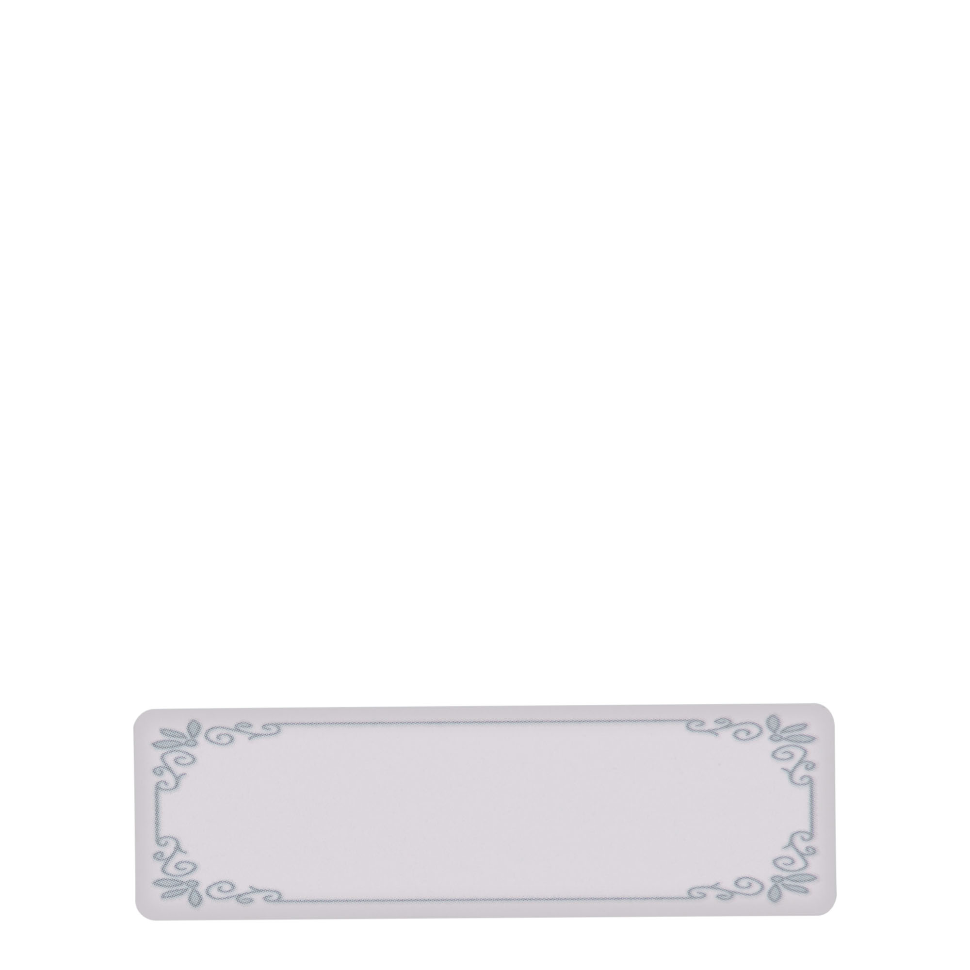 Zweckform etiketter 'Blå ramme', rektangulære, papir, hvit-blå