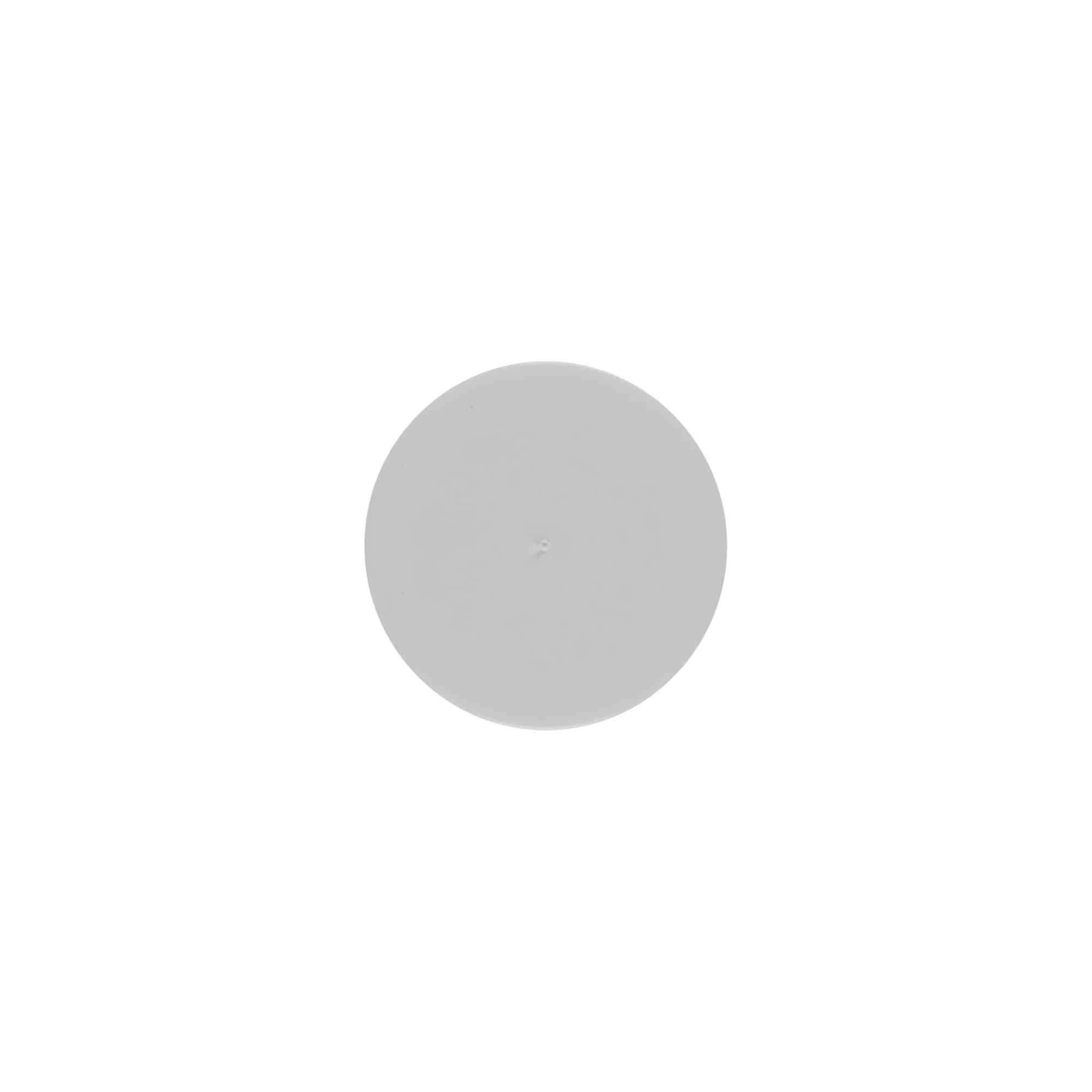 Dekklokk for 5 ml 'Bianca', PP-plast, hvit