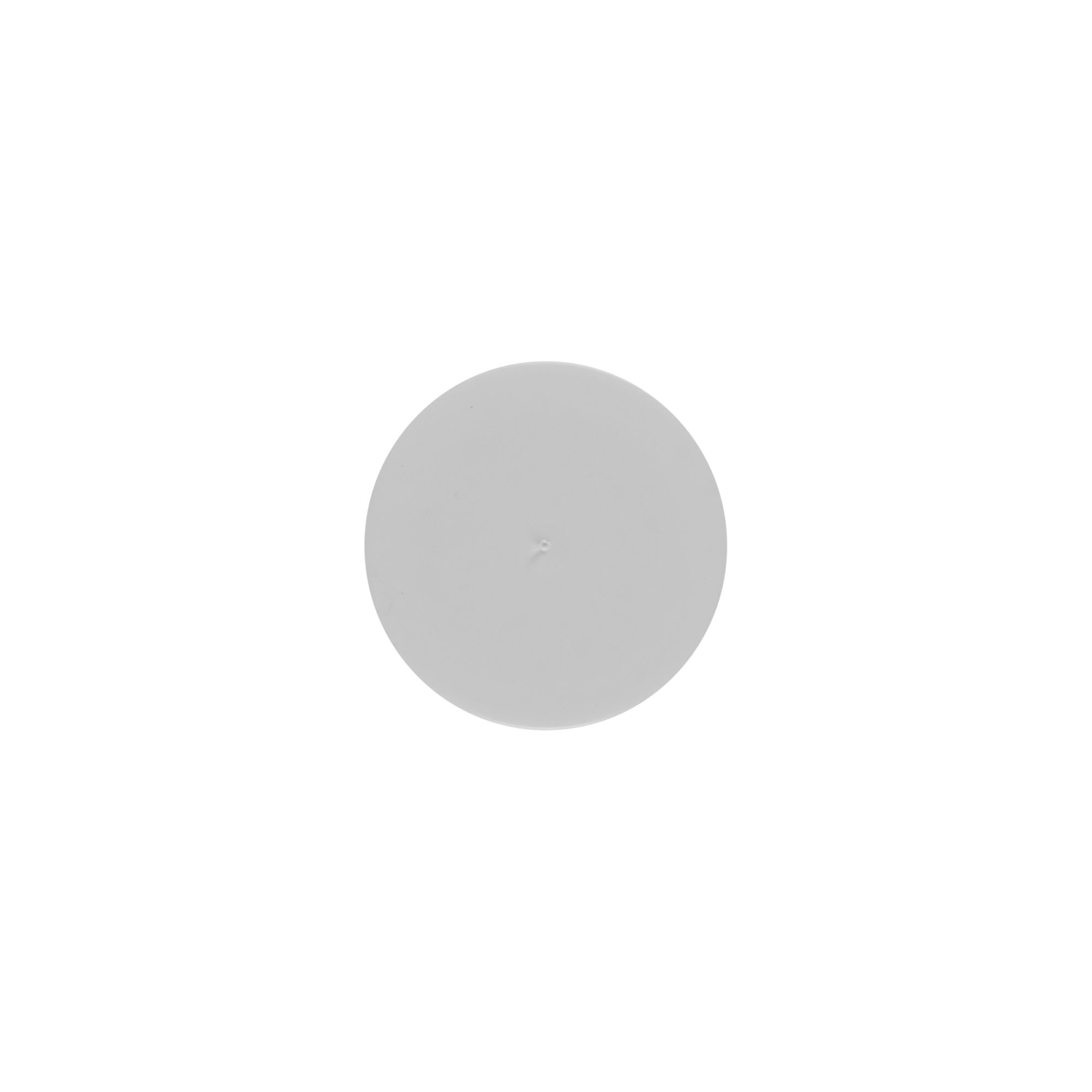Dekklokk for 5 ml 'Bianca', PP-plast, hvit