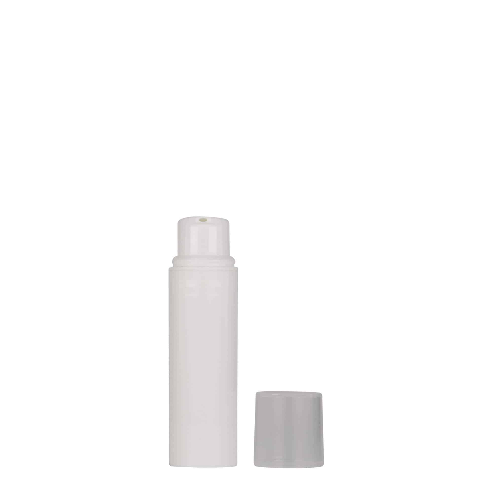 10 ml luftløs dispenser 'Nano', PP-plast, hvit