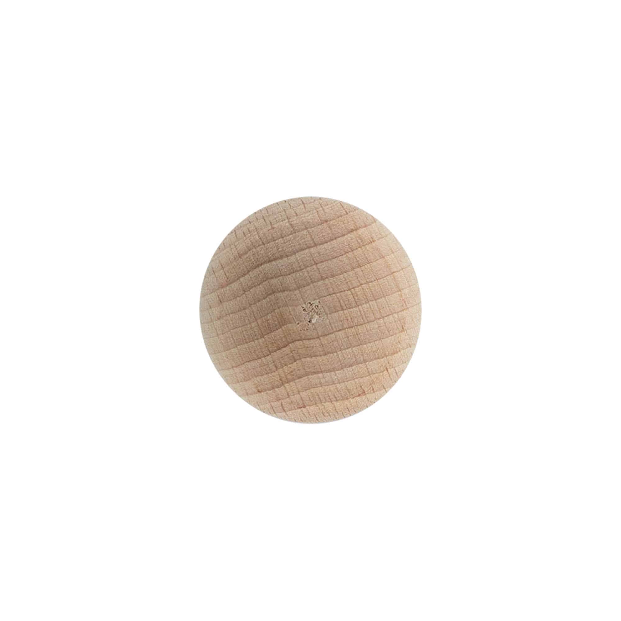 Håndtakskork 19 mm 'Kule', tre/plast, for munningsåpning: kork Håndtakskork 19 mm 'Kule', tre/plast, for munningsåpning: kork