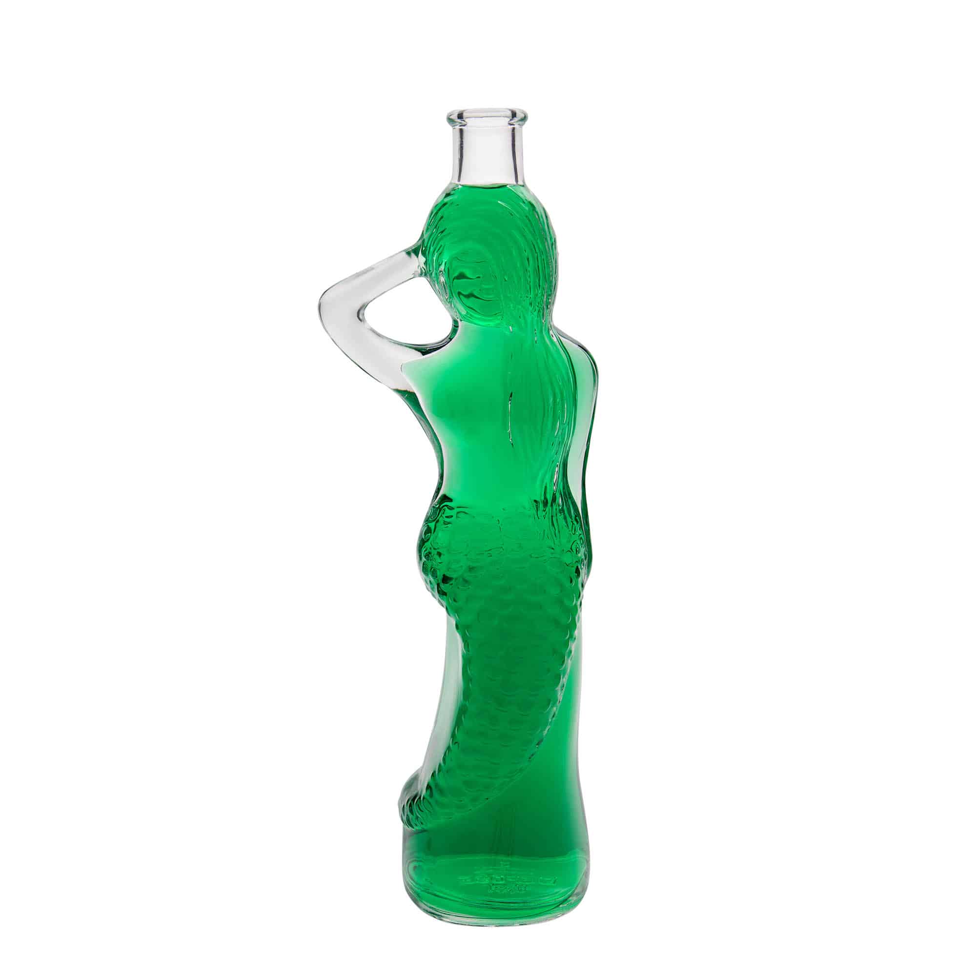 500 ml glassflaske "Havfrue", åpning: Kork