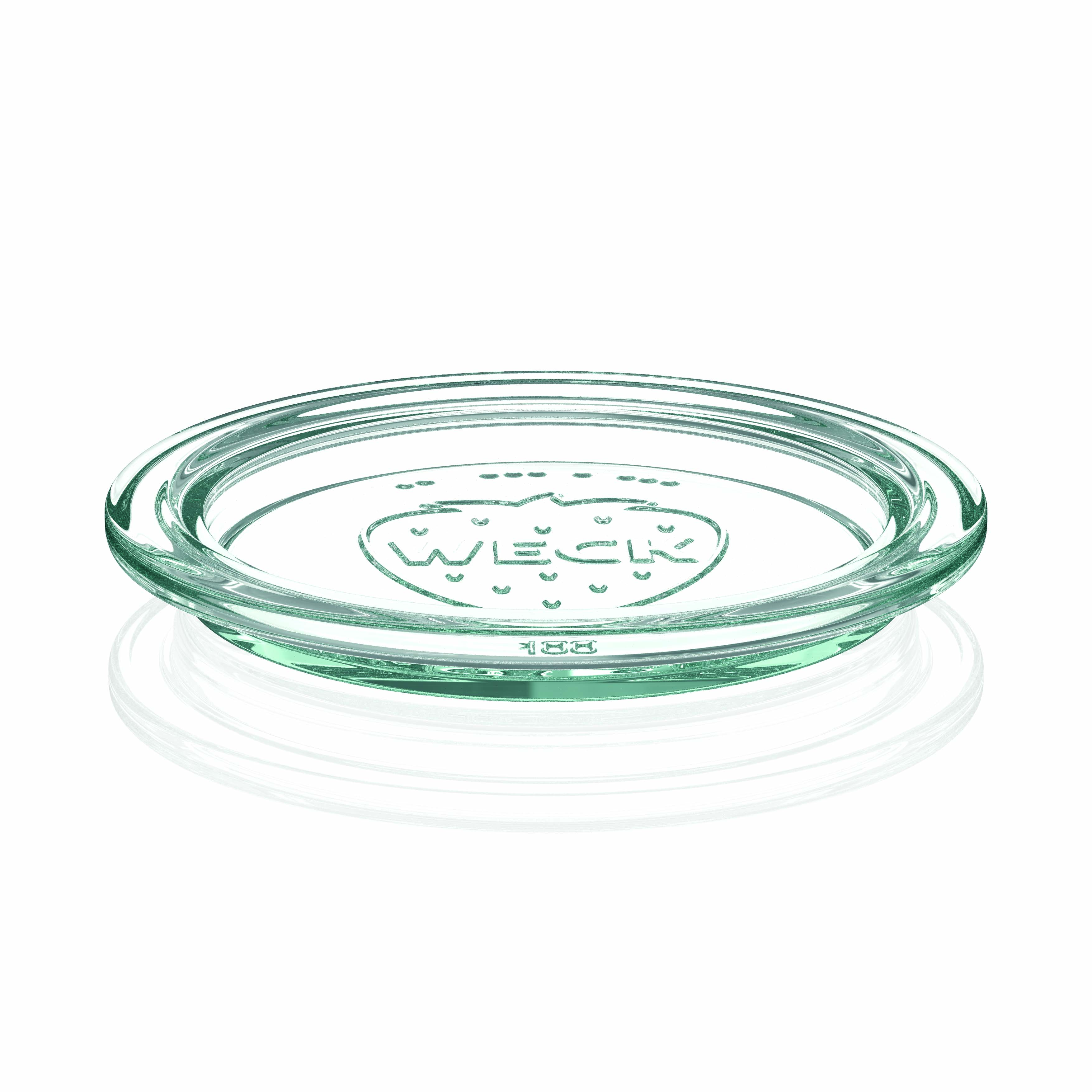 6x 1000 ml WECK-sylteglass av terrintype med glasslokk RR 100
