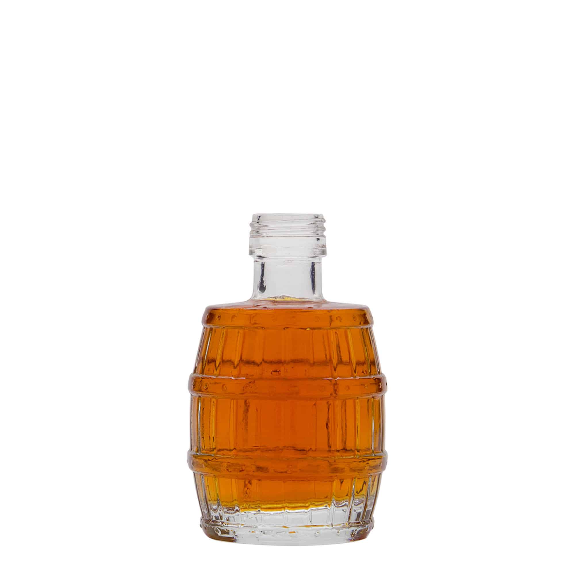 100 ml glassflaske "Fass", åpning: PP 24