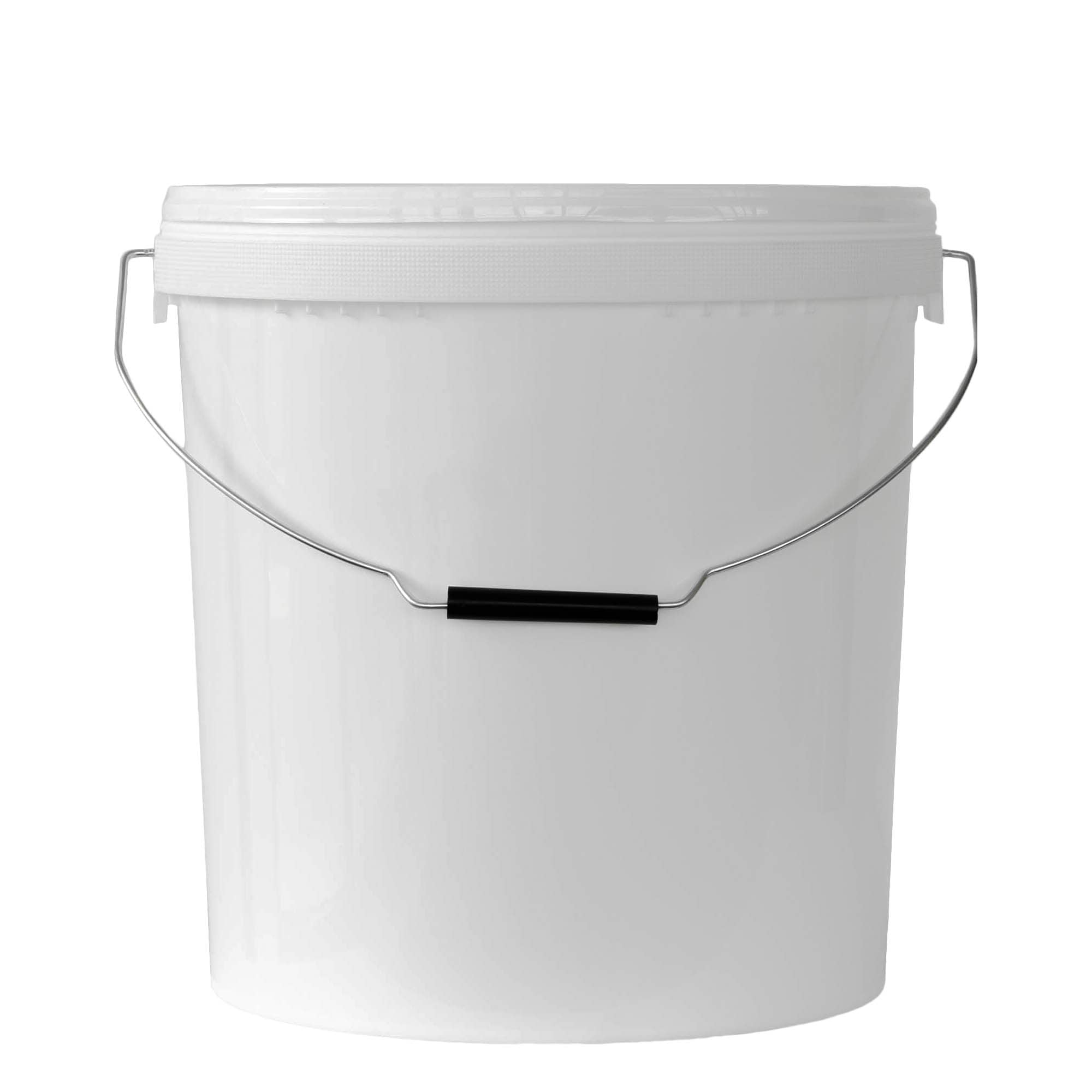 20 l bøtte, PP-plast, hvit
